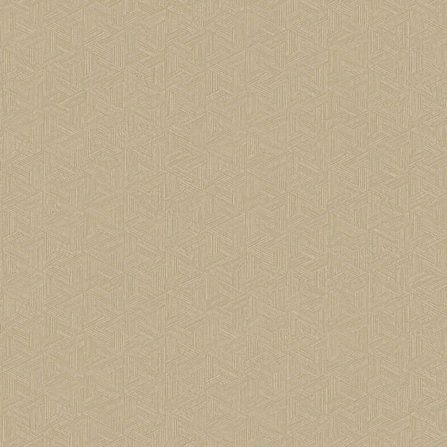 Tapeta štrukturálna geometrická inšpirovaná listami banánovníka LINDU - TRAVERTÍN béžový