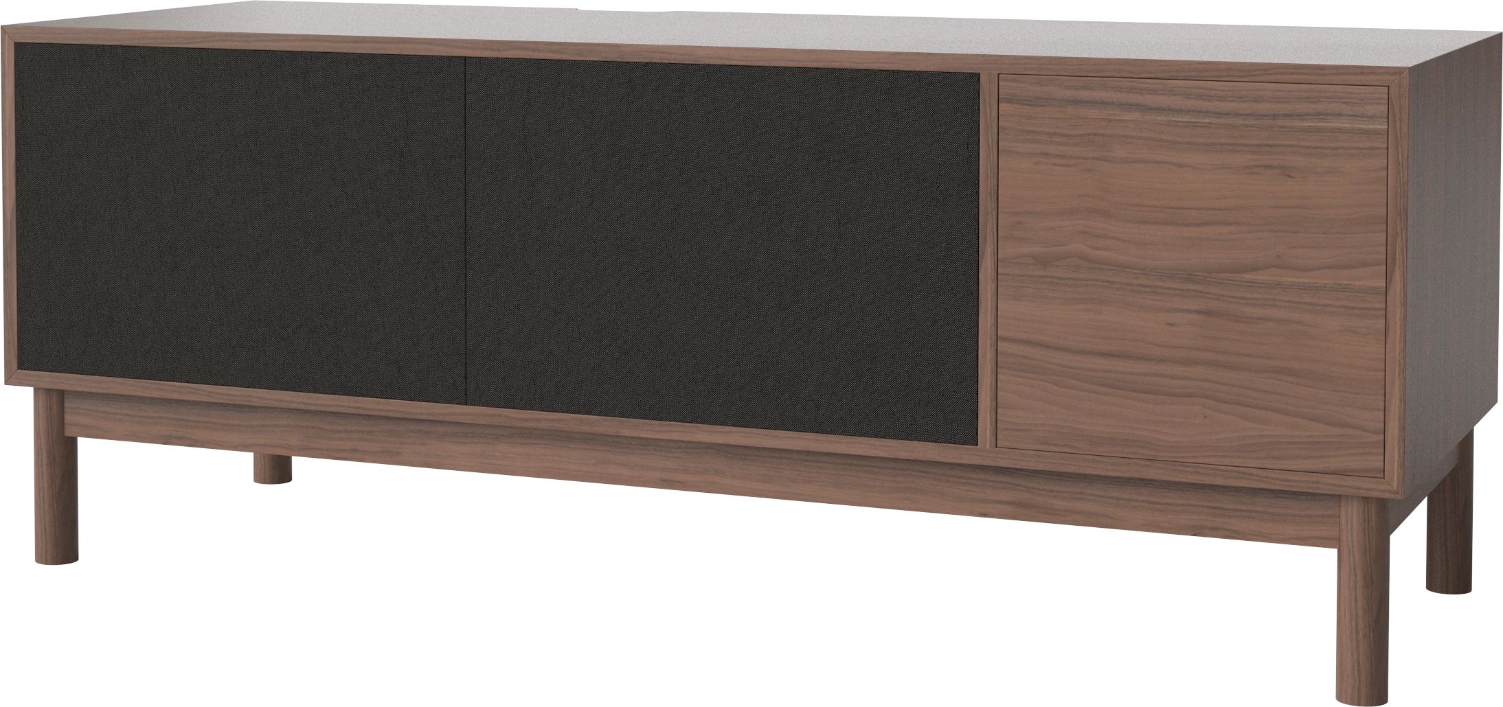 Televízna skrinka CASE orechový dyha