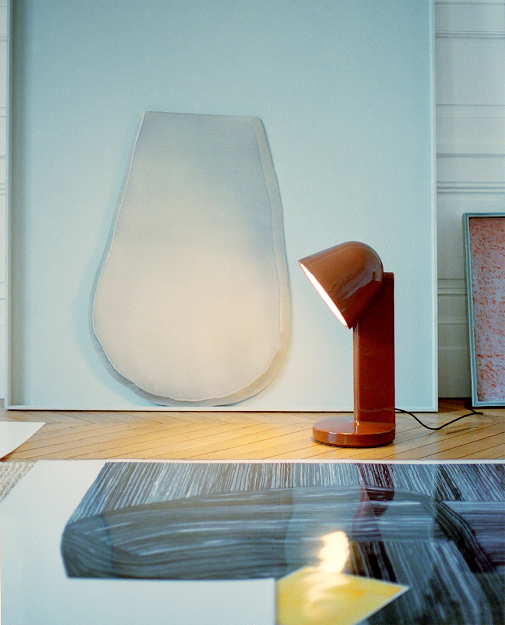 CÉRAMIQUE Table Lamp Red