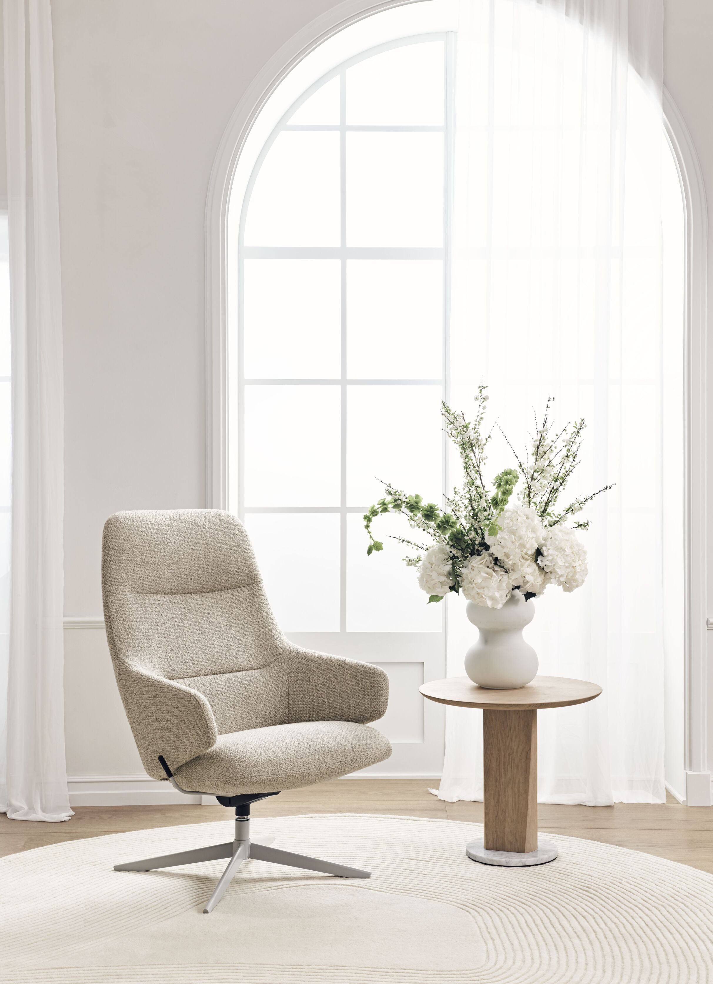 Bočný stolík ROOT z dubového dreva