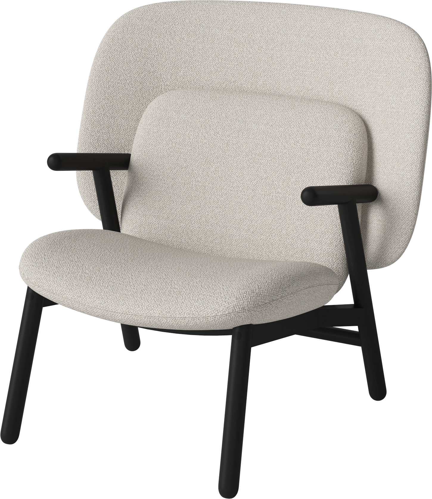 COSH headboard COSH base made of black oak