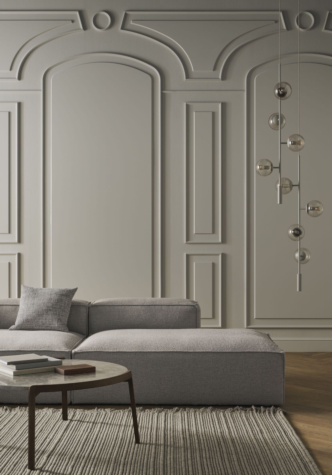 Sofa modulárna COSIMA - modul pravostranný s otvorenou stranou