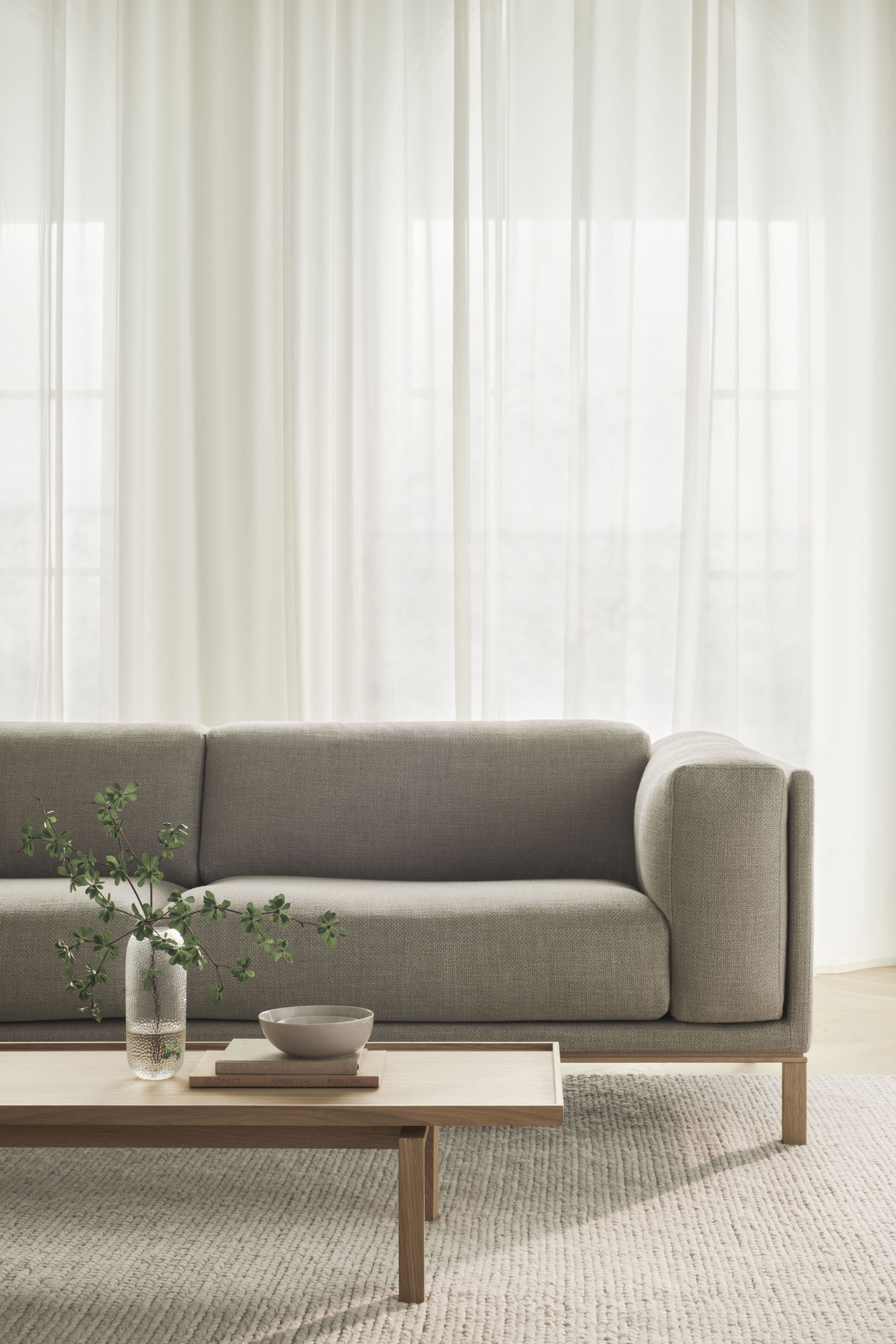 Kávový stolík ELTON dubový dyha