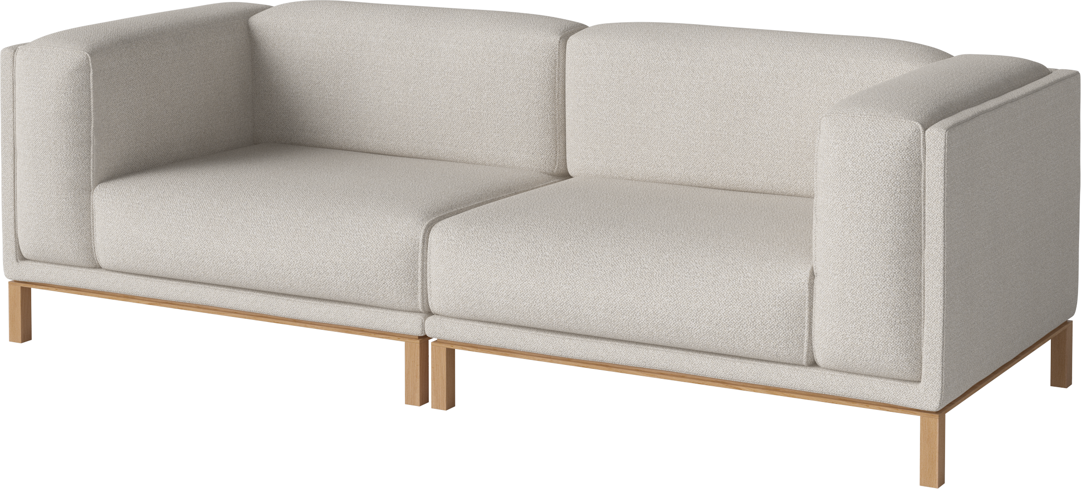 Sofa 2-modulová COSY základňa z dubového dreva