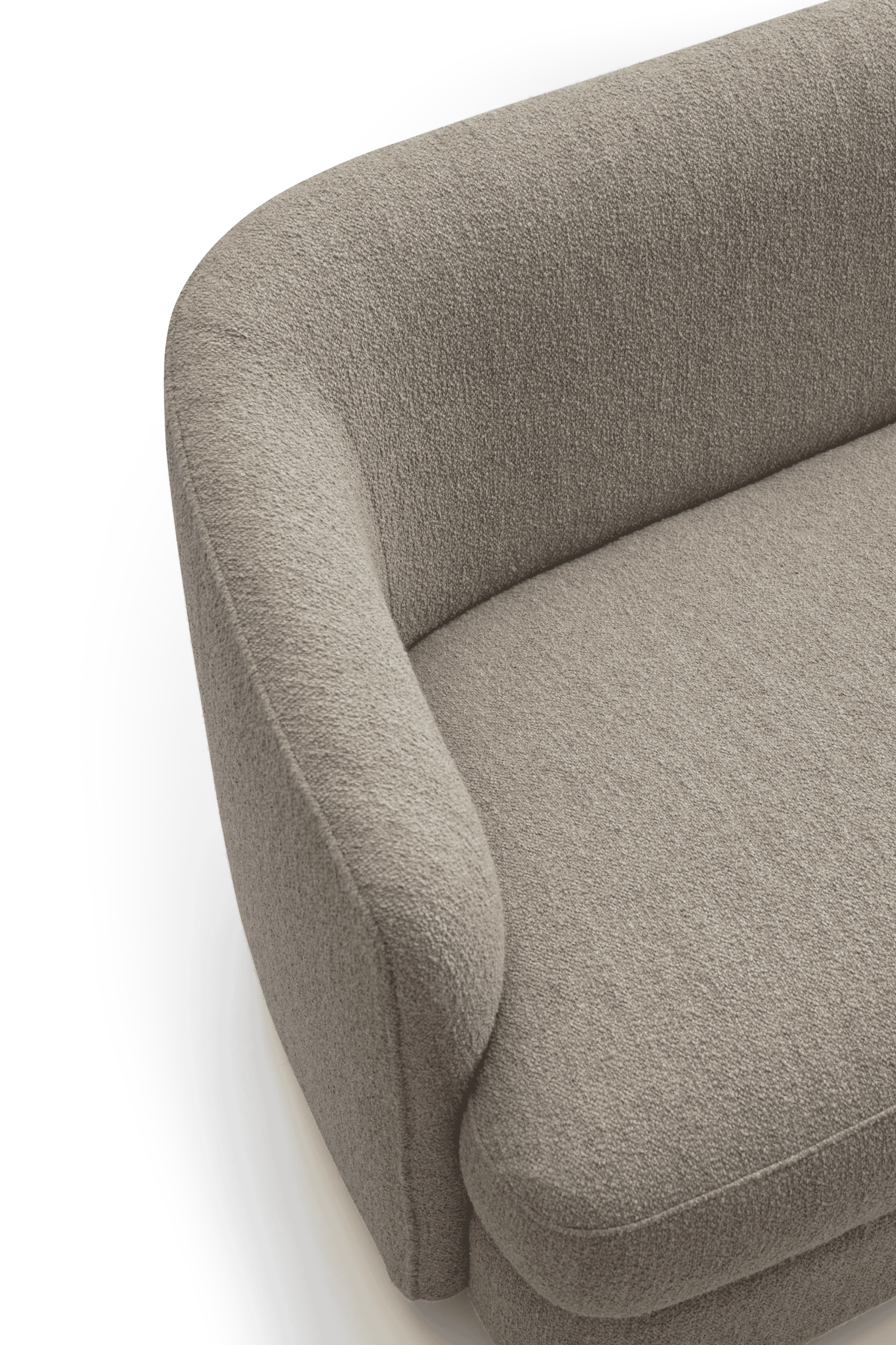 Covent Nevotex Barnum Hemp 3 gray sofa