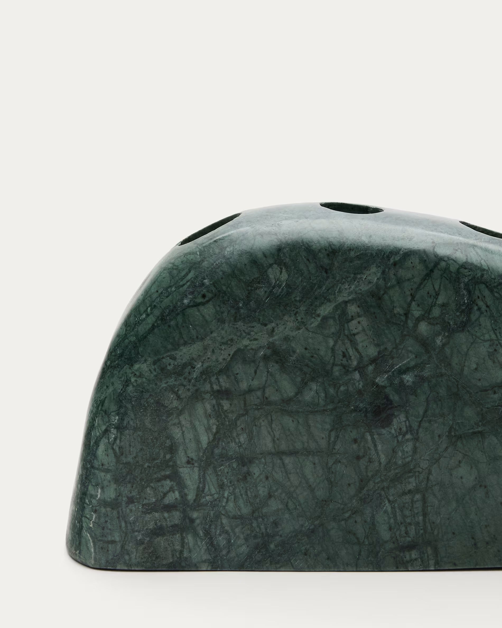 Svietnik SIGNE zelený mramor