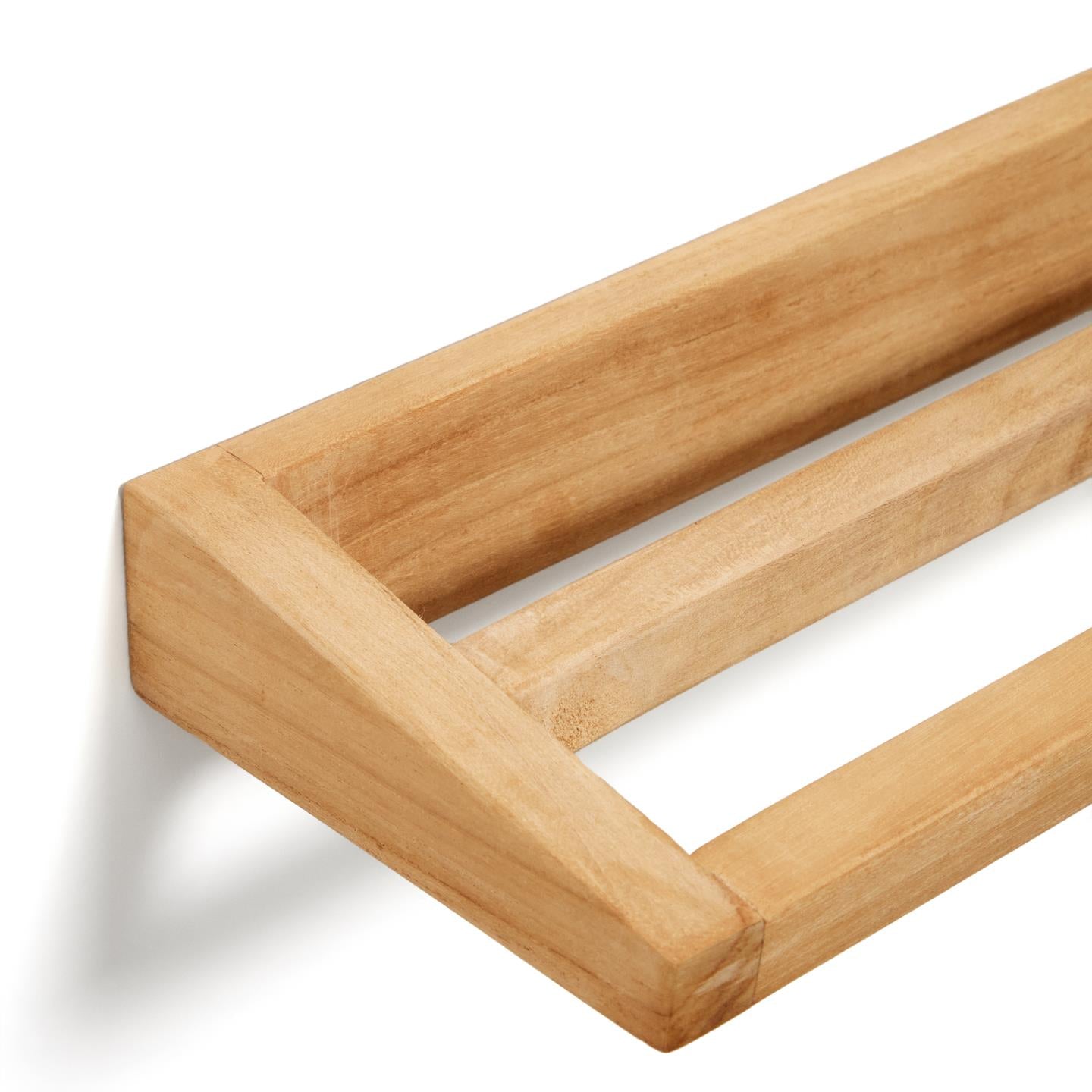 Wieszak na ręczniki KENTA lite drewno tekowe La Forma    Eye on Design