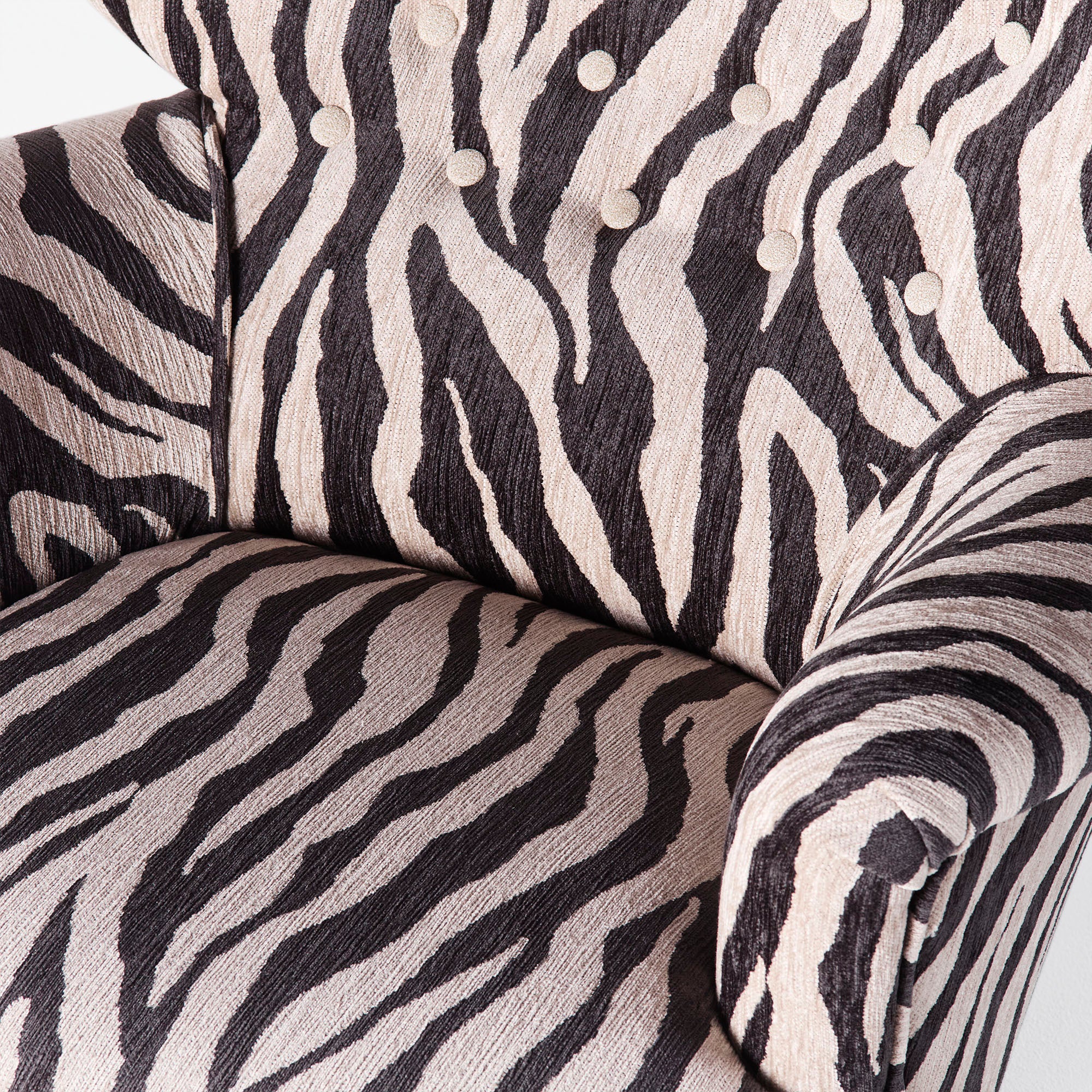 ELIAS zebra armchair