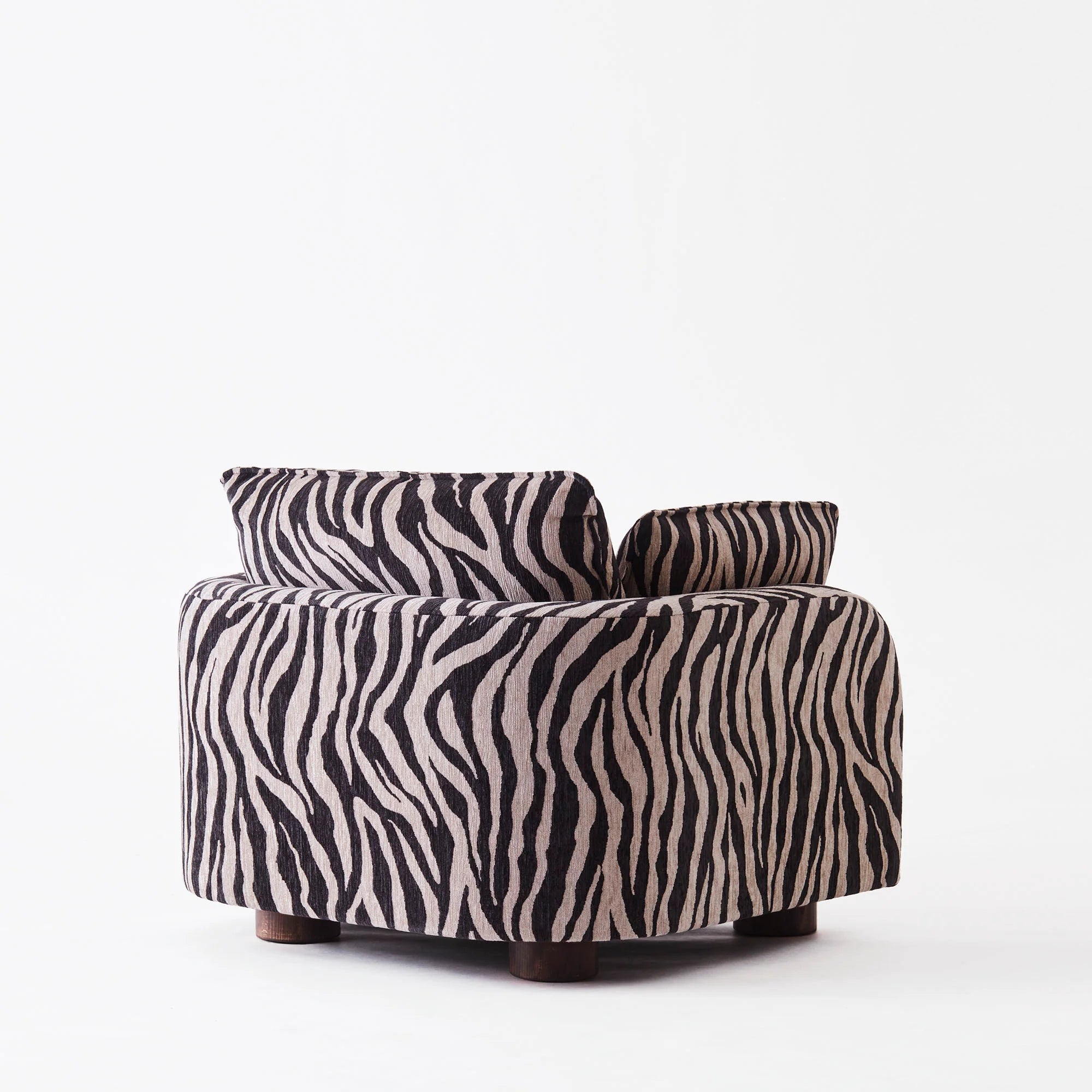 Fotel MILES zebra