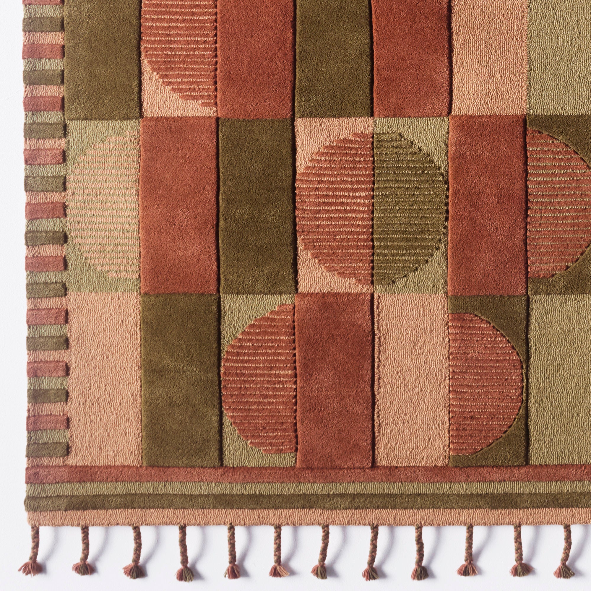 Dywan MURILLO bordowo-zielony