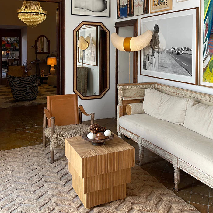 Luster RATTAN mahagón a ratan