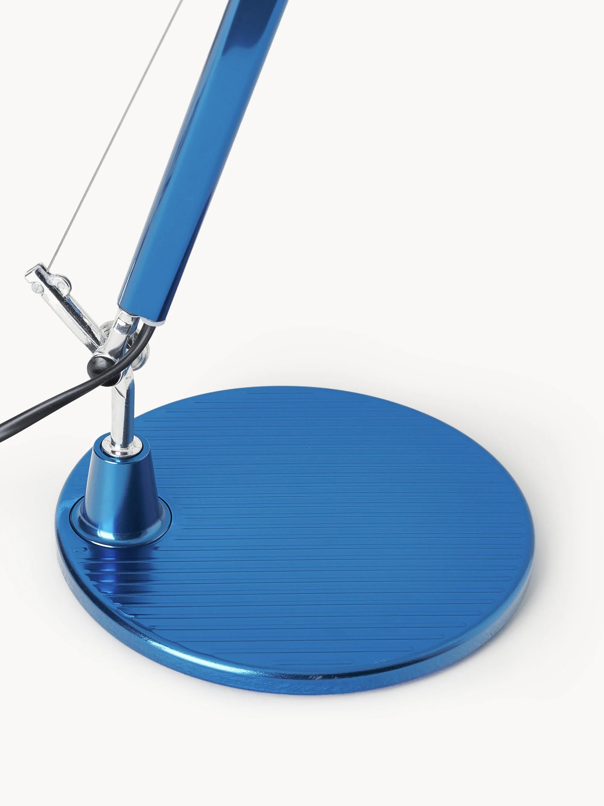 Stolná lampa nastaviteľná TOLOMEO MICRO matná modrá