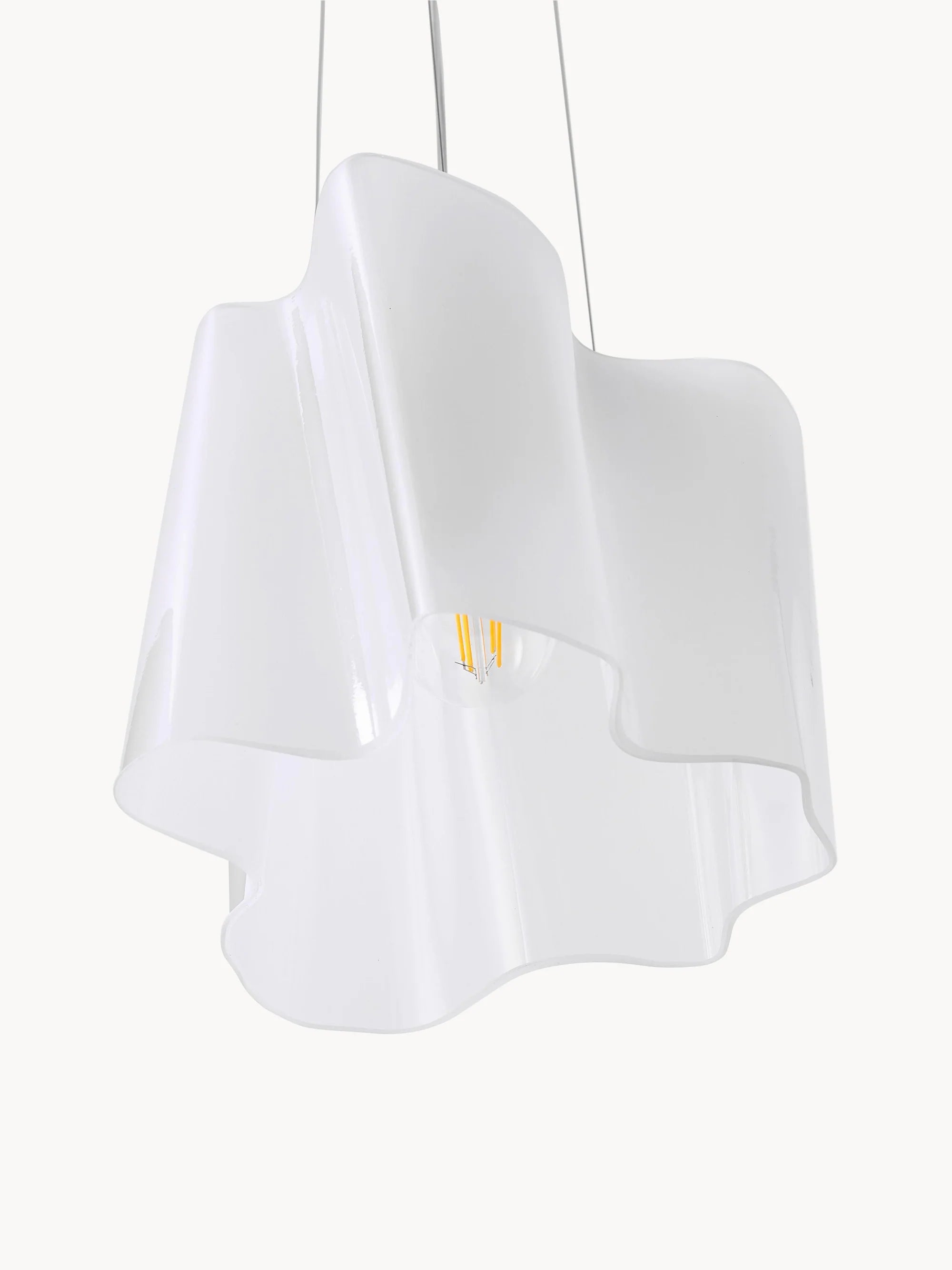 Závesná lampa LOGICO sklo fúkané