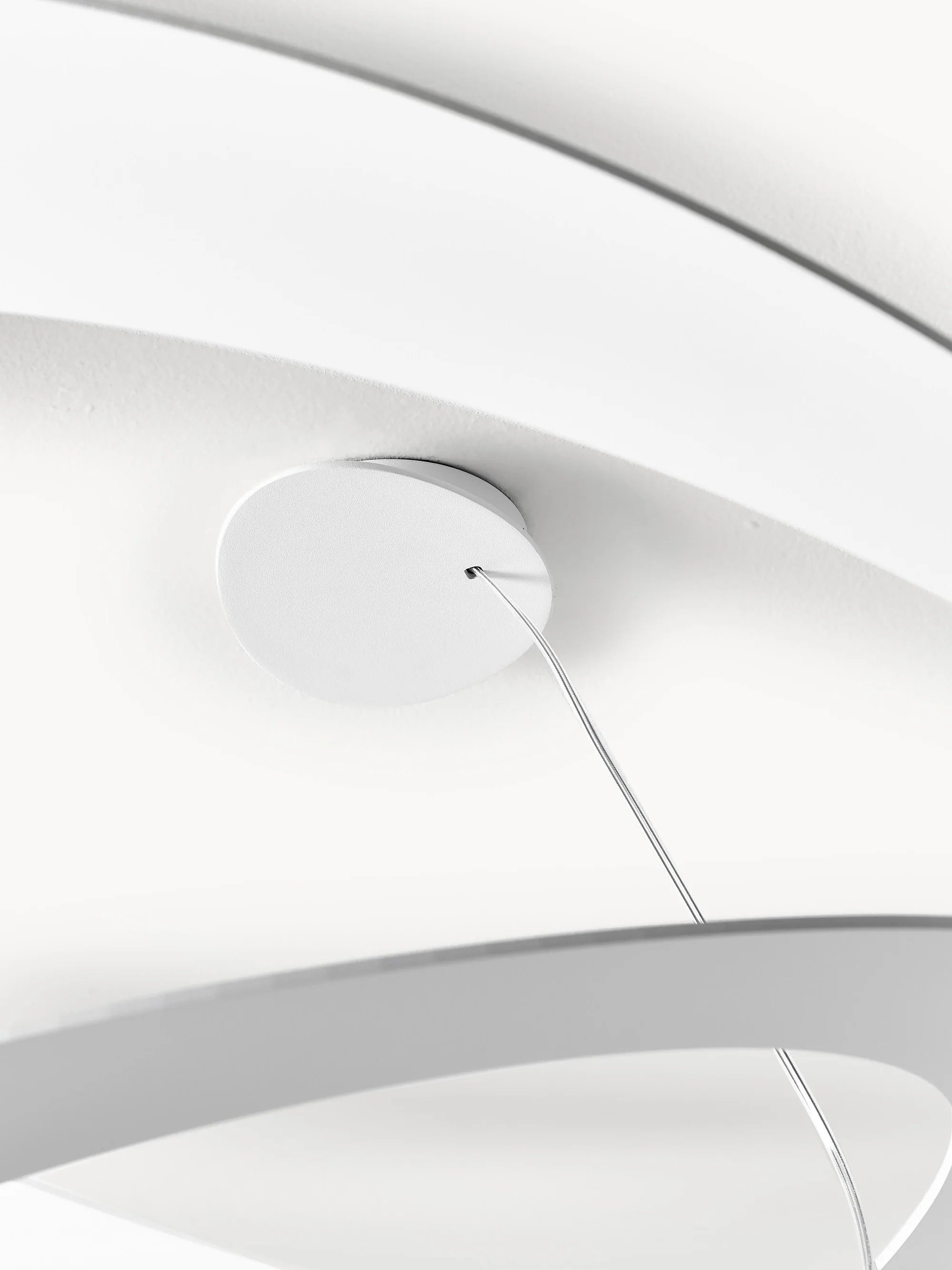 Stropná lampa PIRCE biela