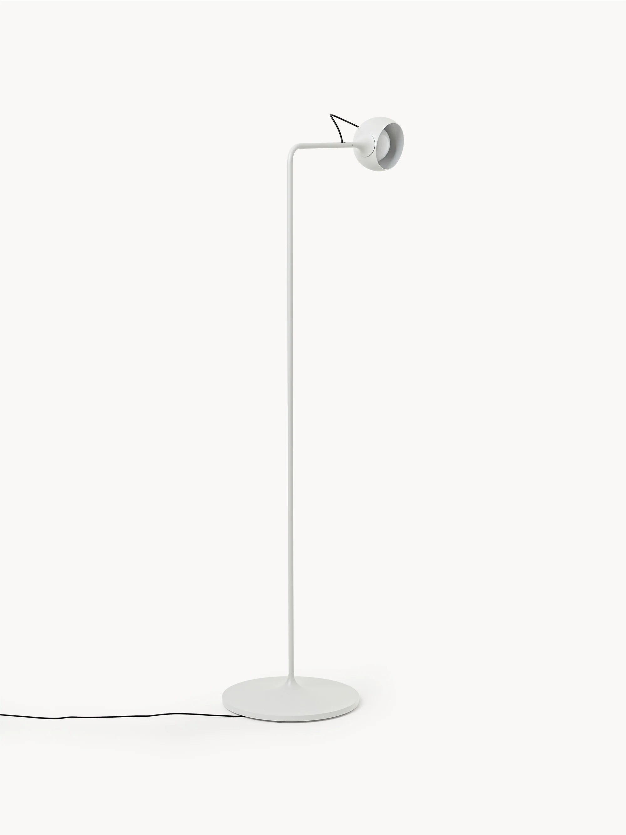 IXA Light Gray Reading Floor Lamp
