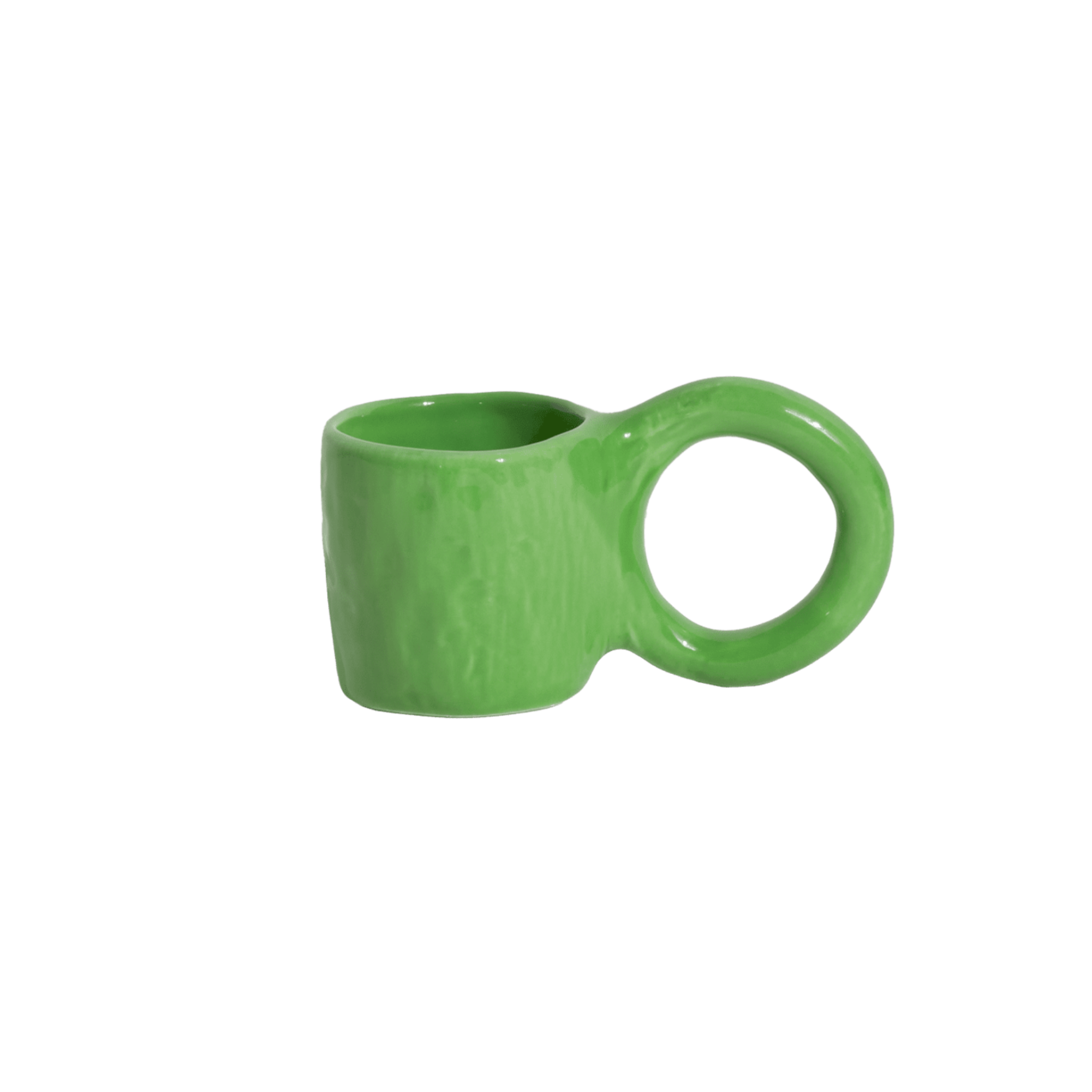 Sada šálok na espresso DONUT zelená