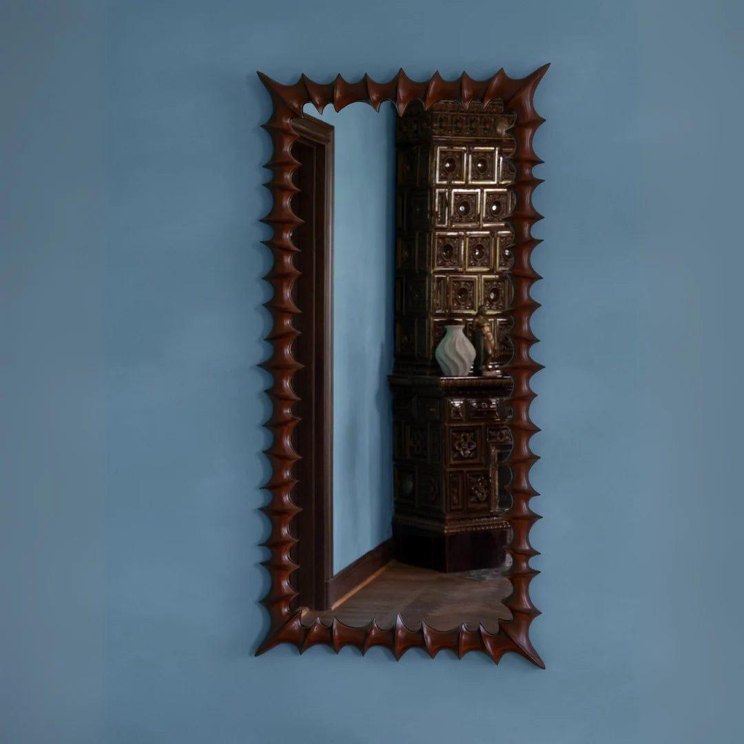 BRUTALIST mirror beech wood