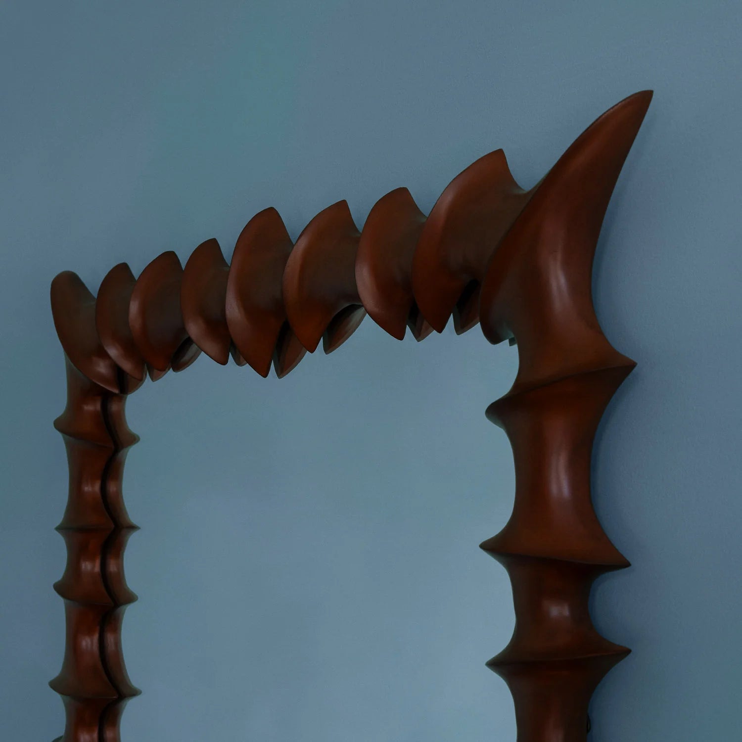 BRUTALIST mirror beech wood