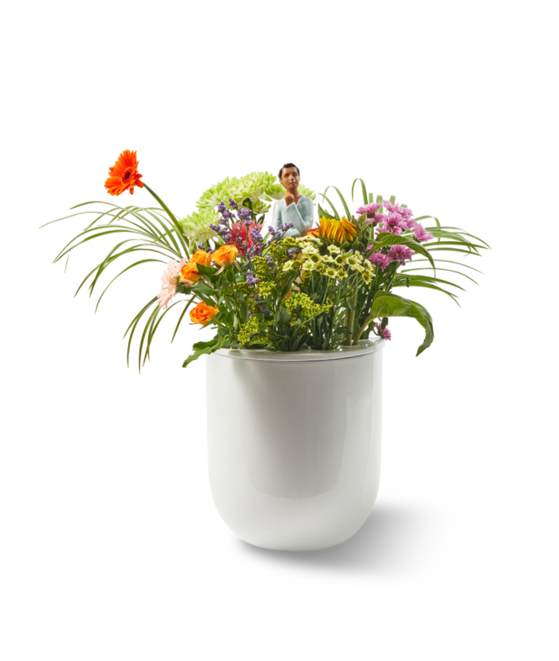 Váza DAY DREAM biela keramika