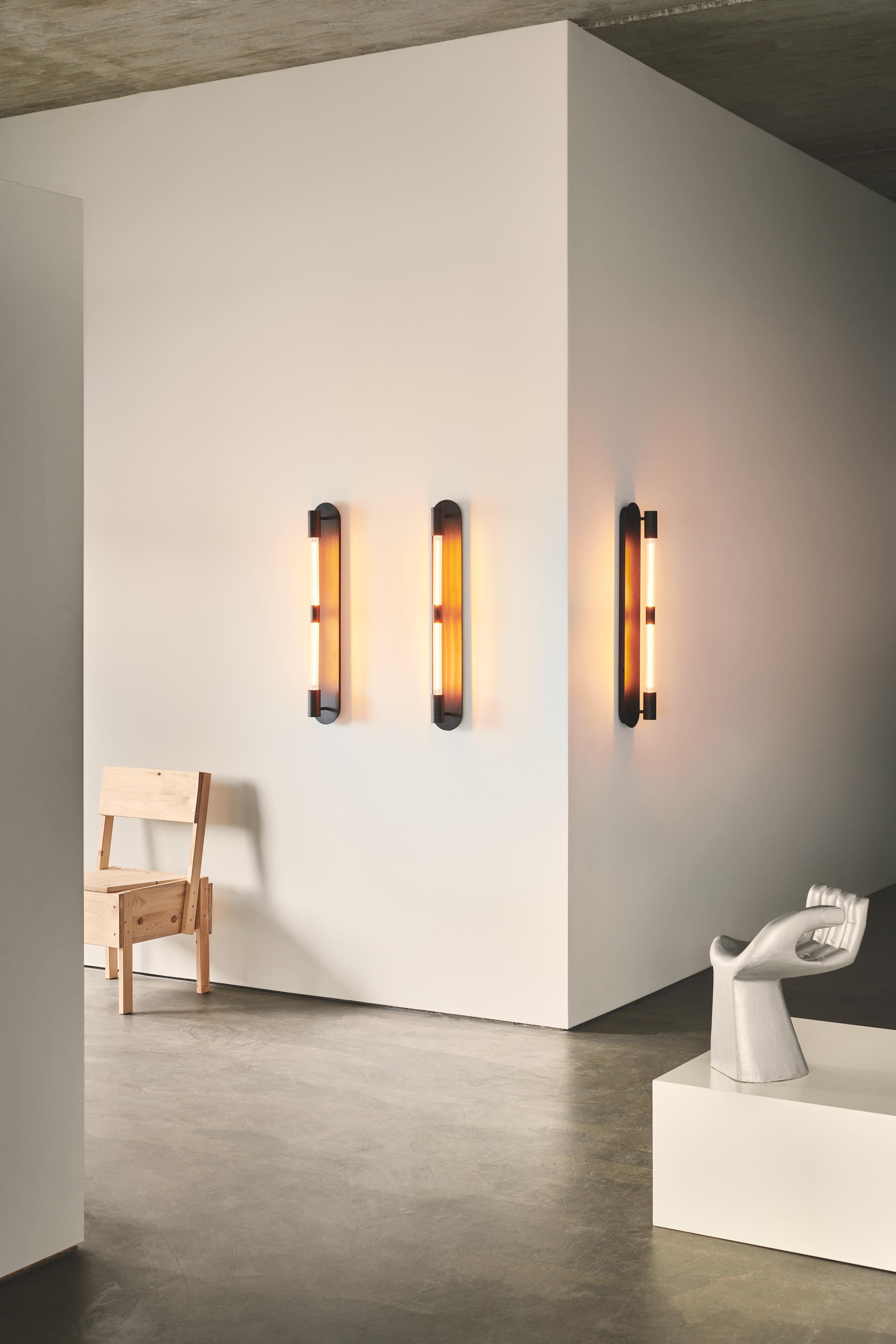 LIBERTY DOUBLE wall lamp black