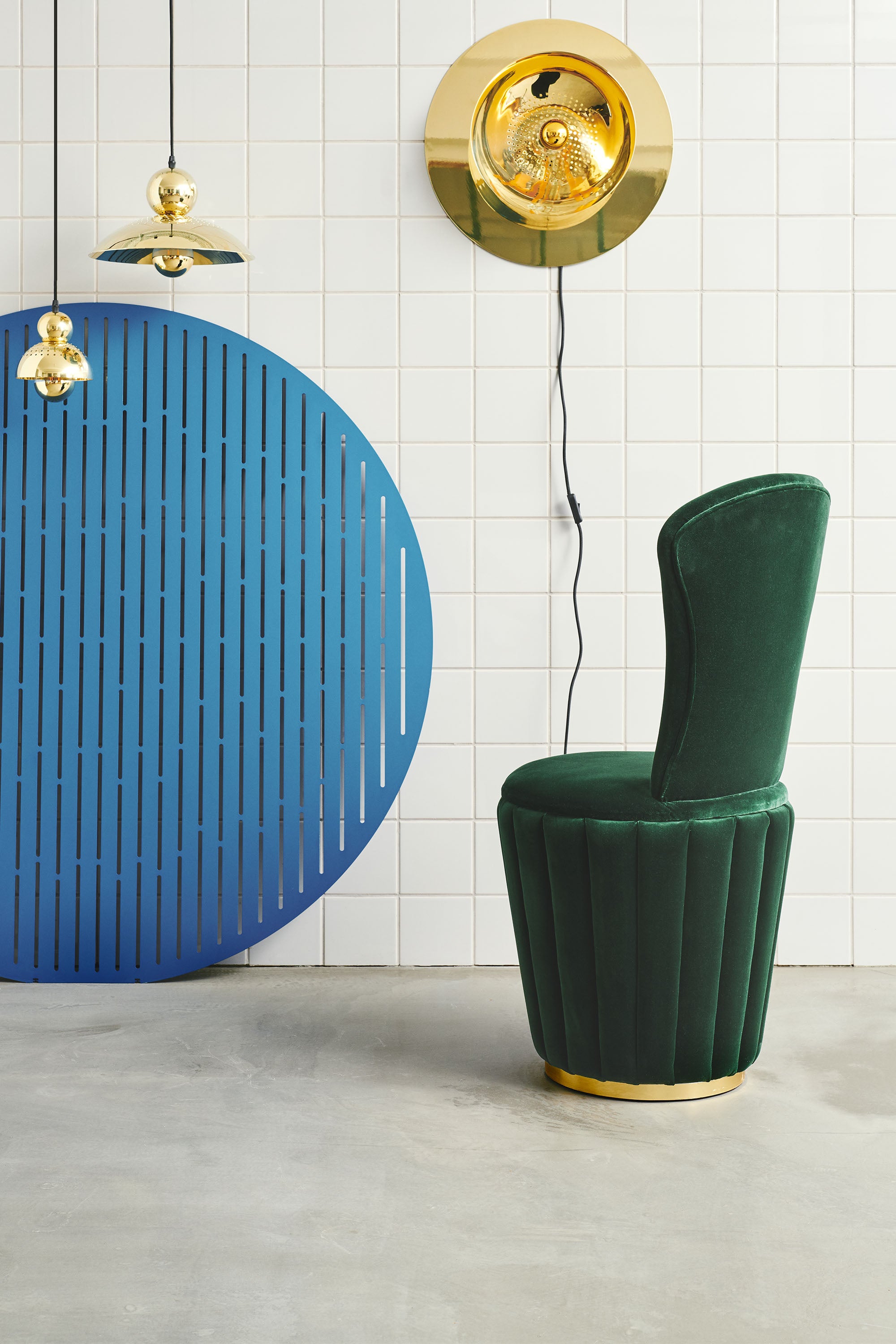 Nástenné svietidlo WANTED zlaté