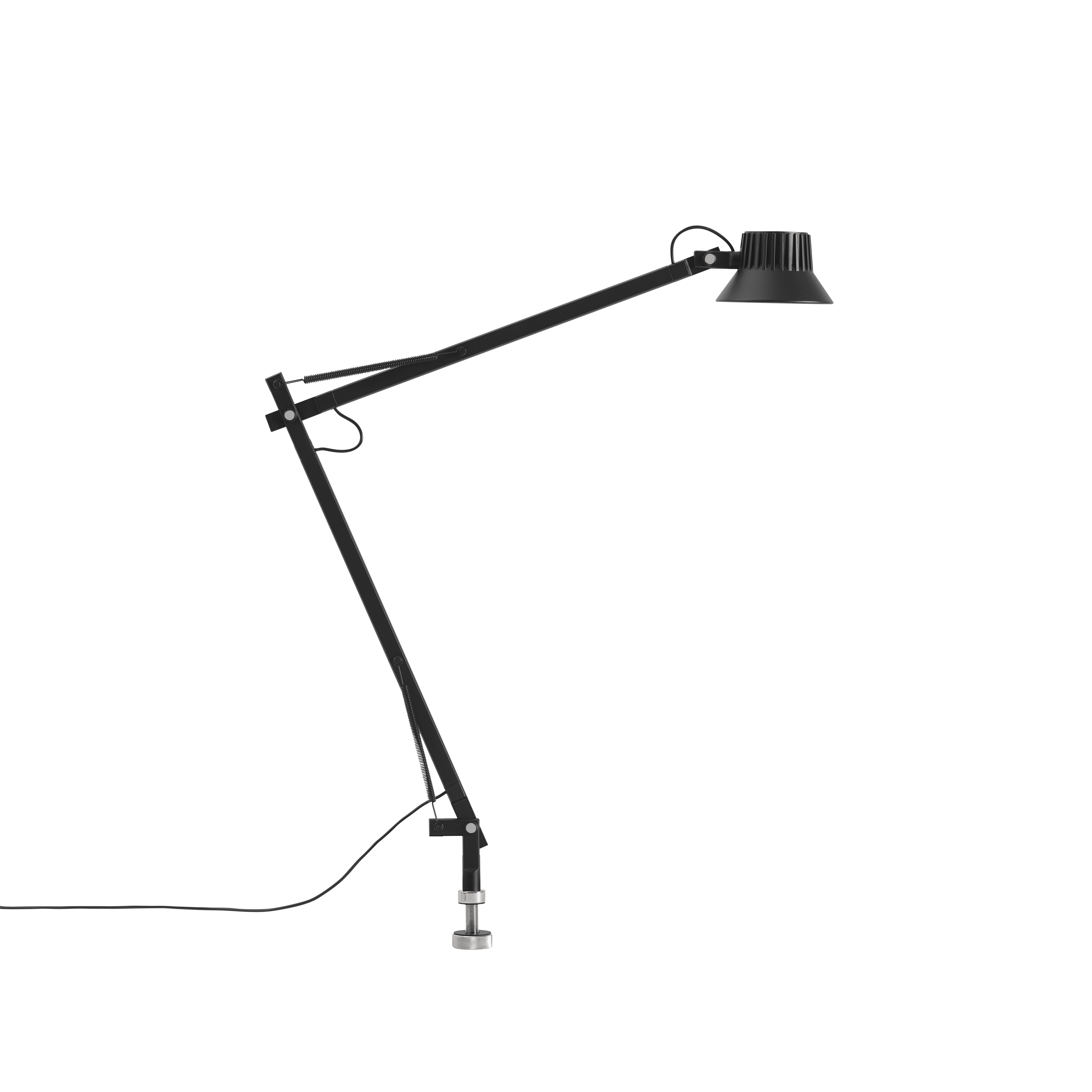 Adjustable desk lamp DEDICATE black
