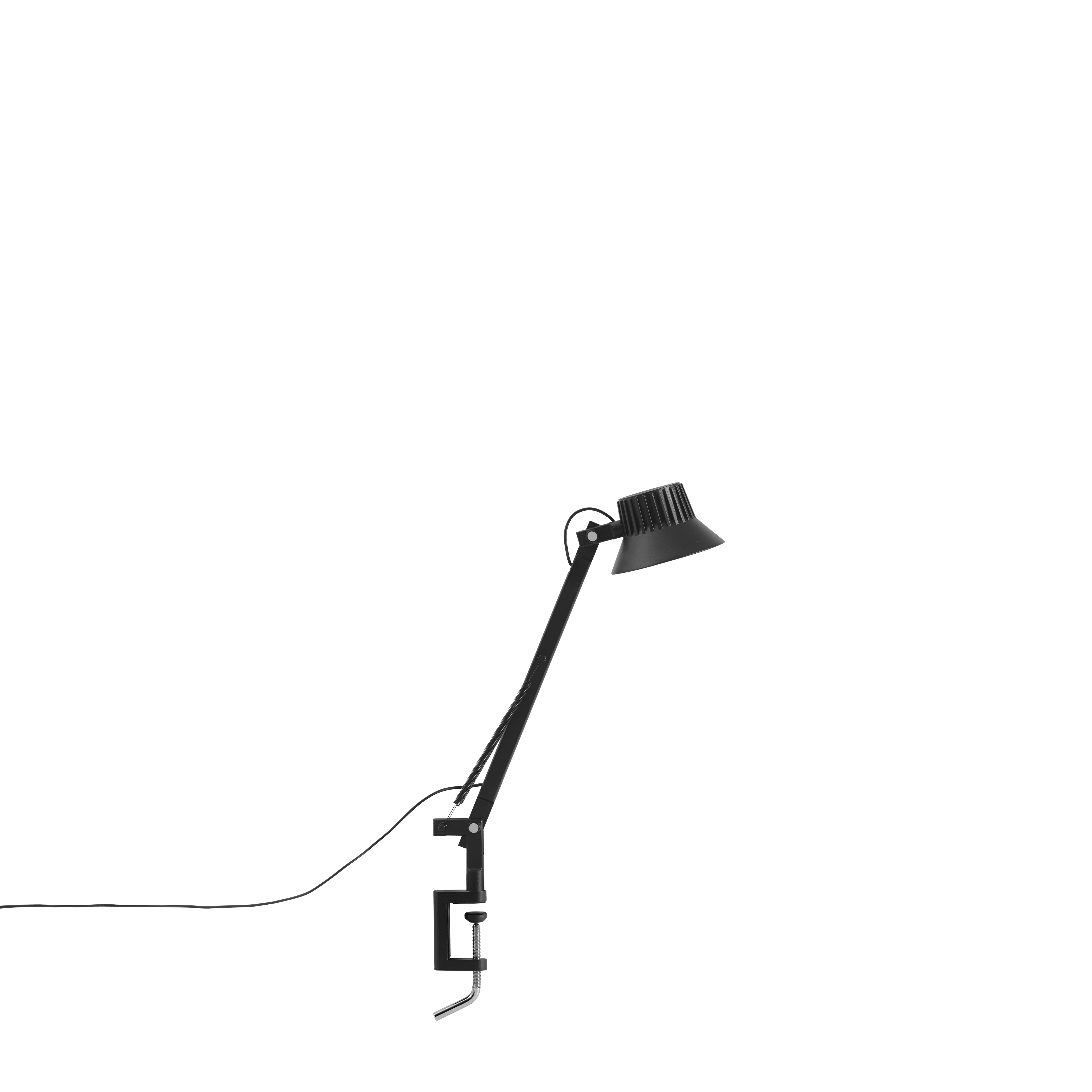 Adjustable desk lamp DEDICATE black