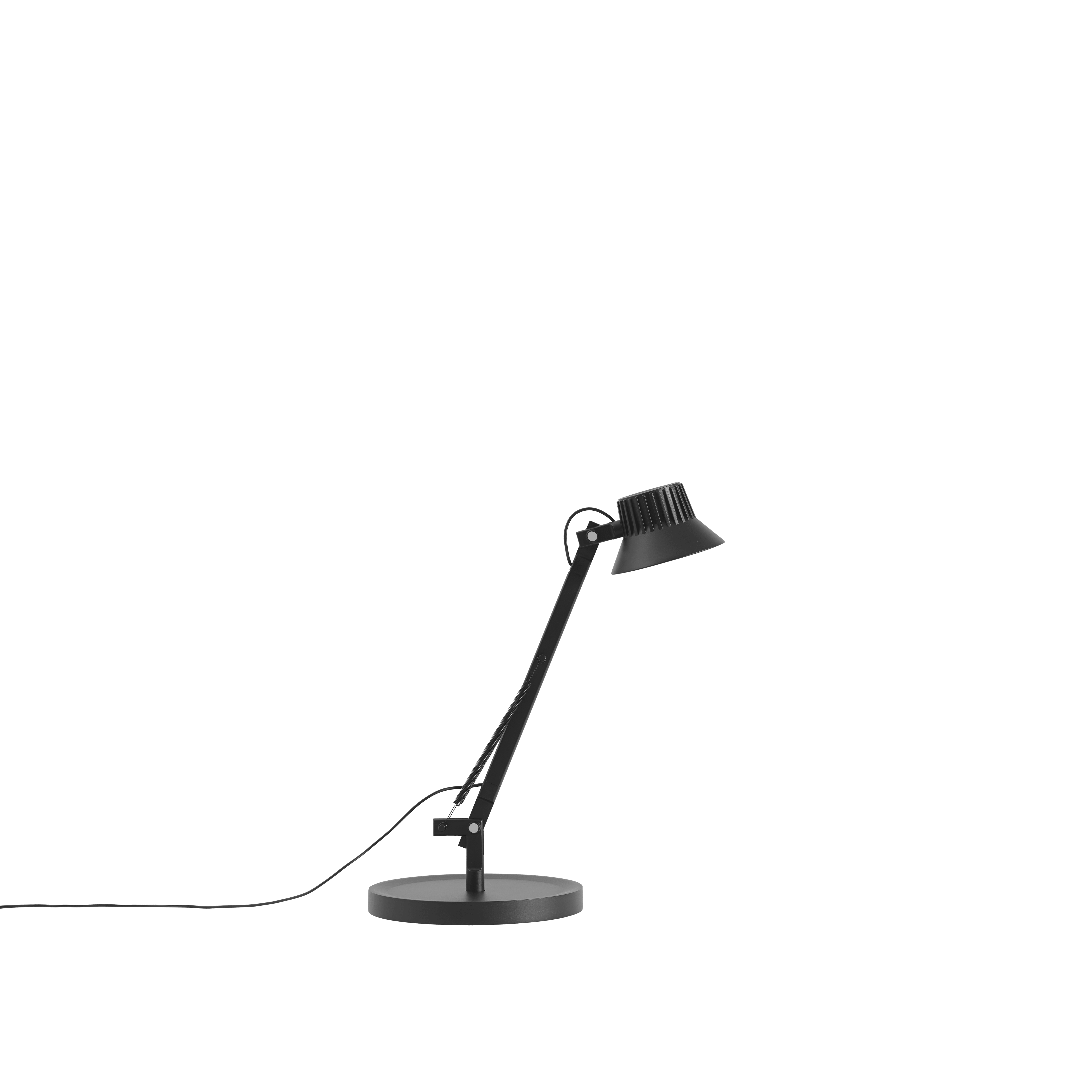 Adjustable desk lamp DEDICATE black