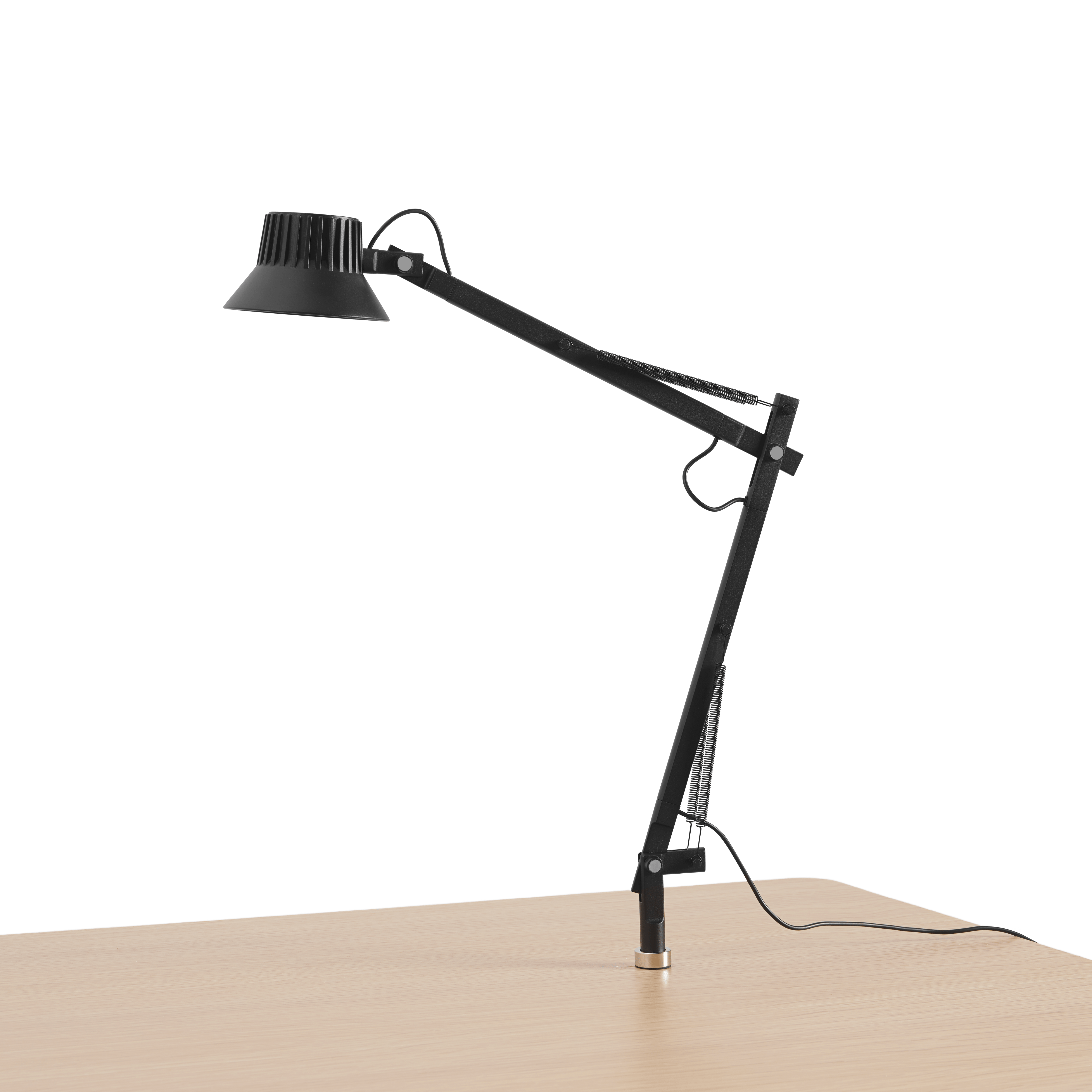 Adjustable desk lamp DEDICATE black