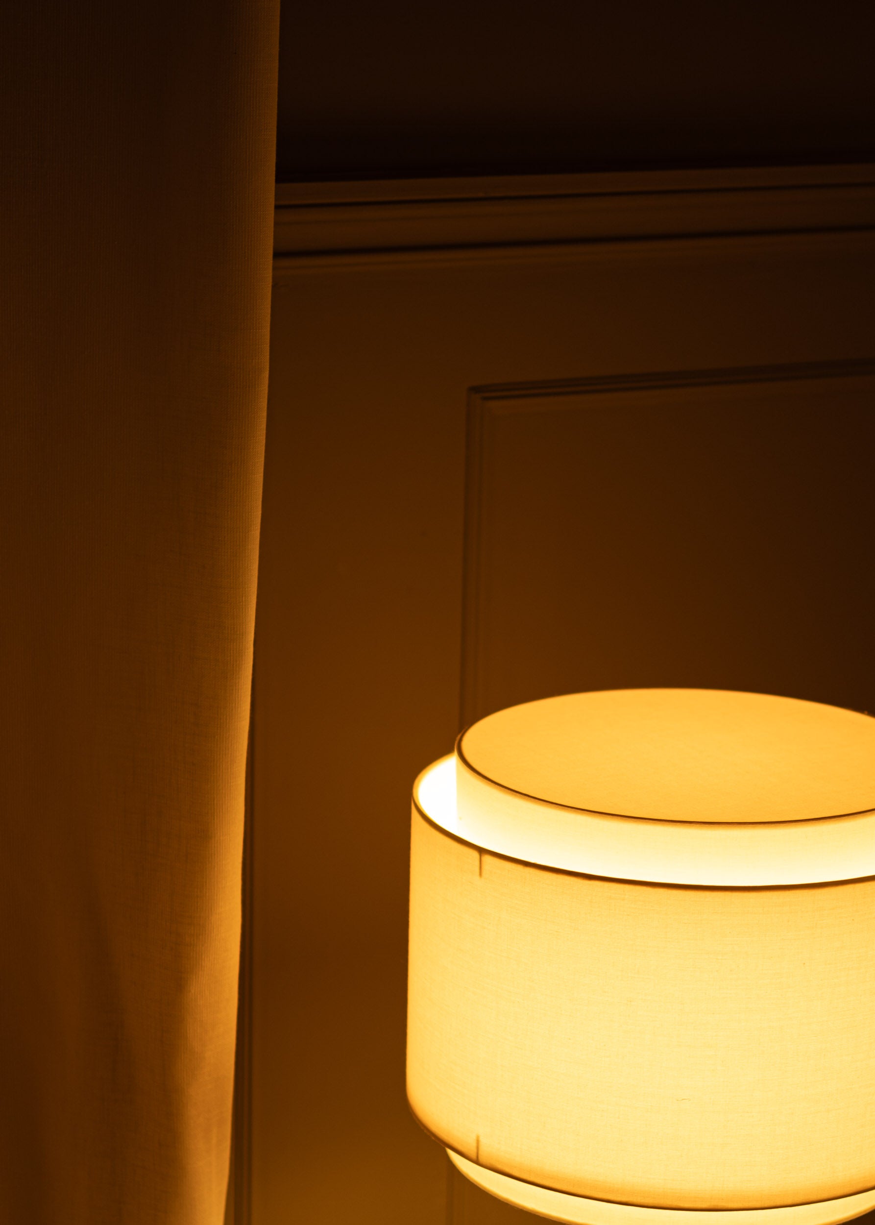 Stolná lampa PIPITO DOUBLE červený mramor