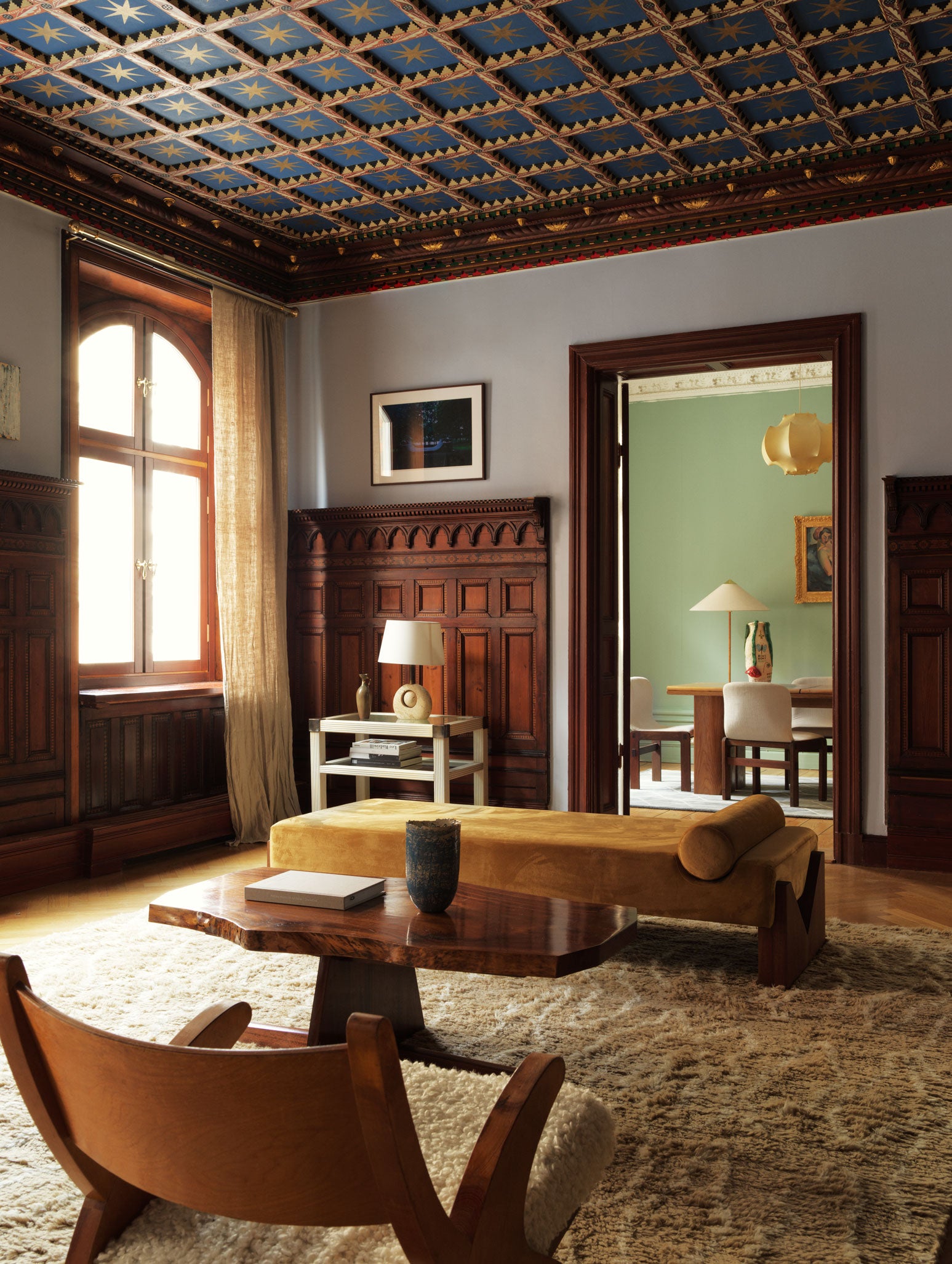 Ležadlo v horčicovom zamatě