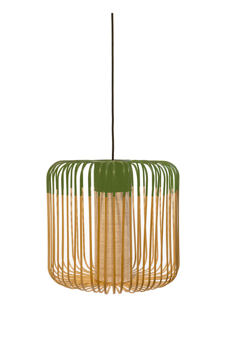 Bamboo Green hanging lamp