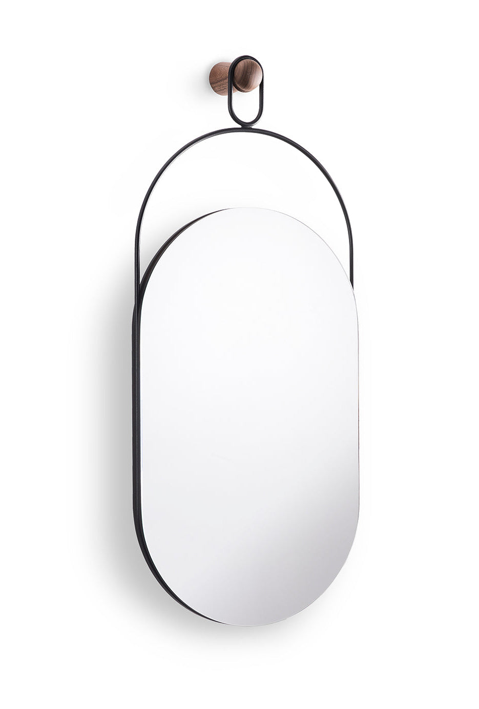 Luster ESLABON orechové drevo s čiernou