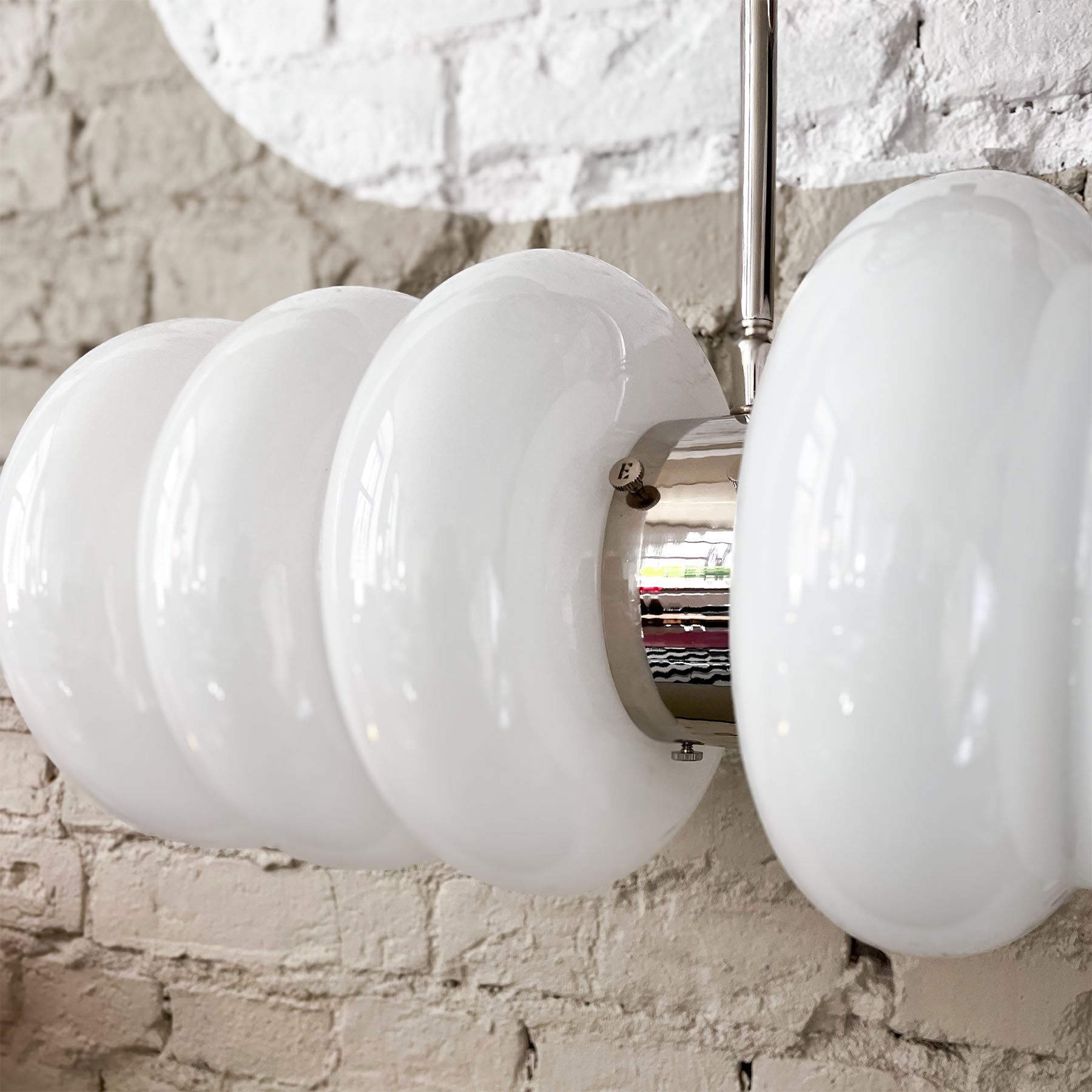 Żyrandol BIBE nikiel