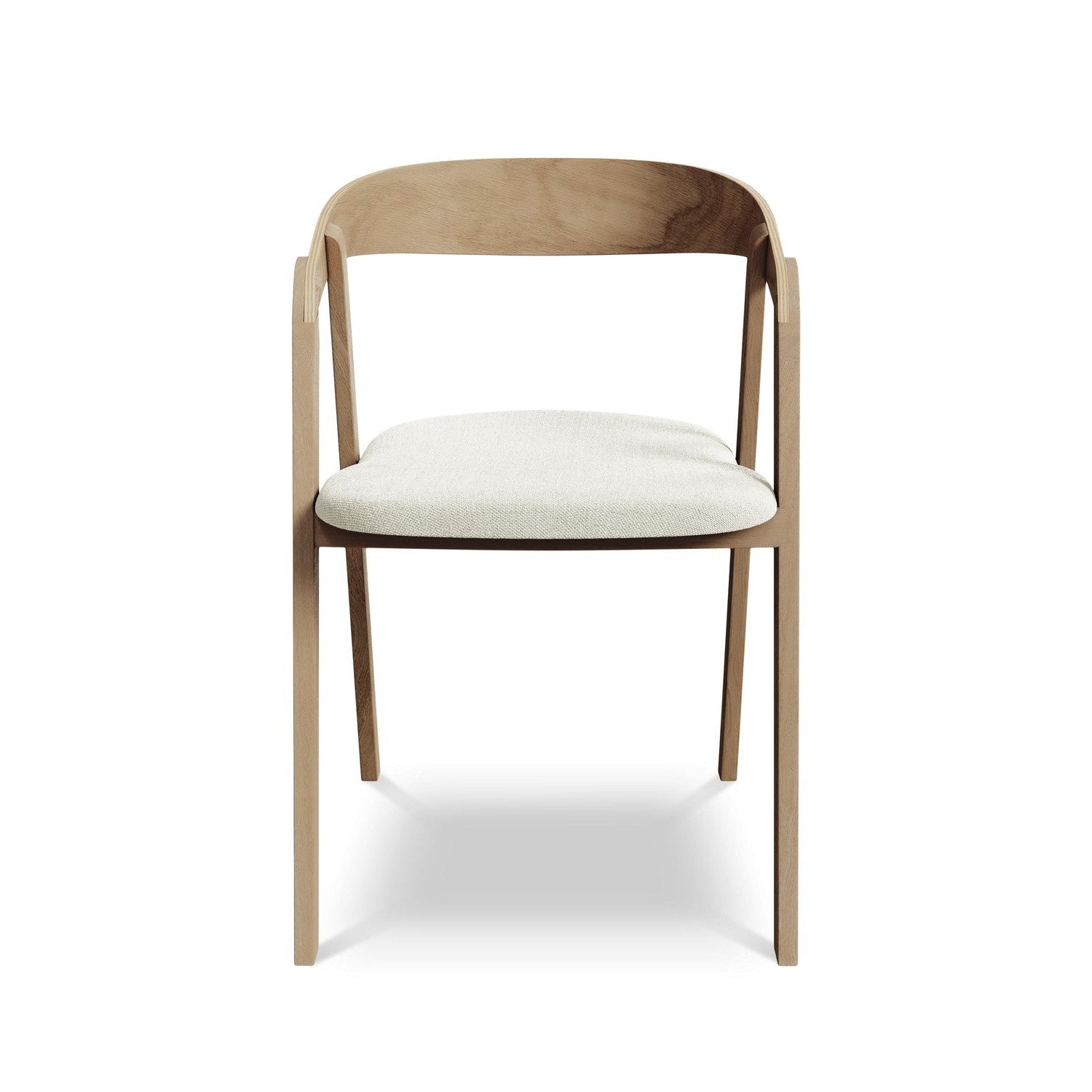 ERIKA Chair beige with beech base