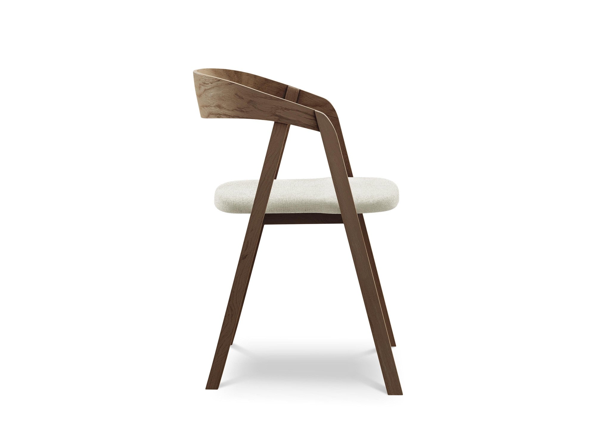 Stolička ERIKA béžová s bukovou základňou