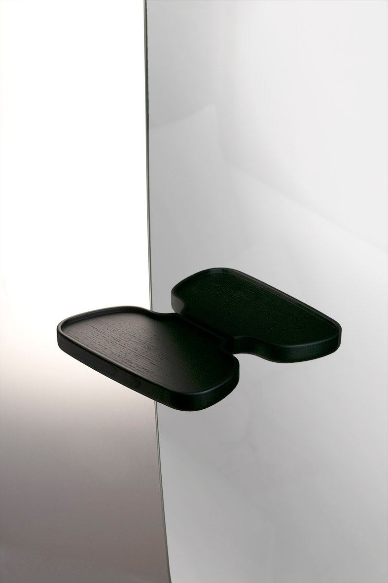 Luster PARED s drevenou poličkou