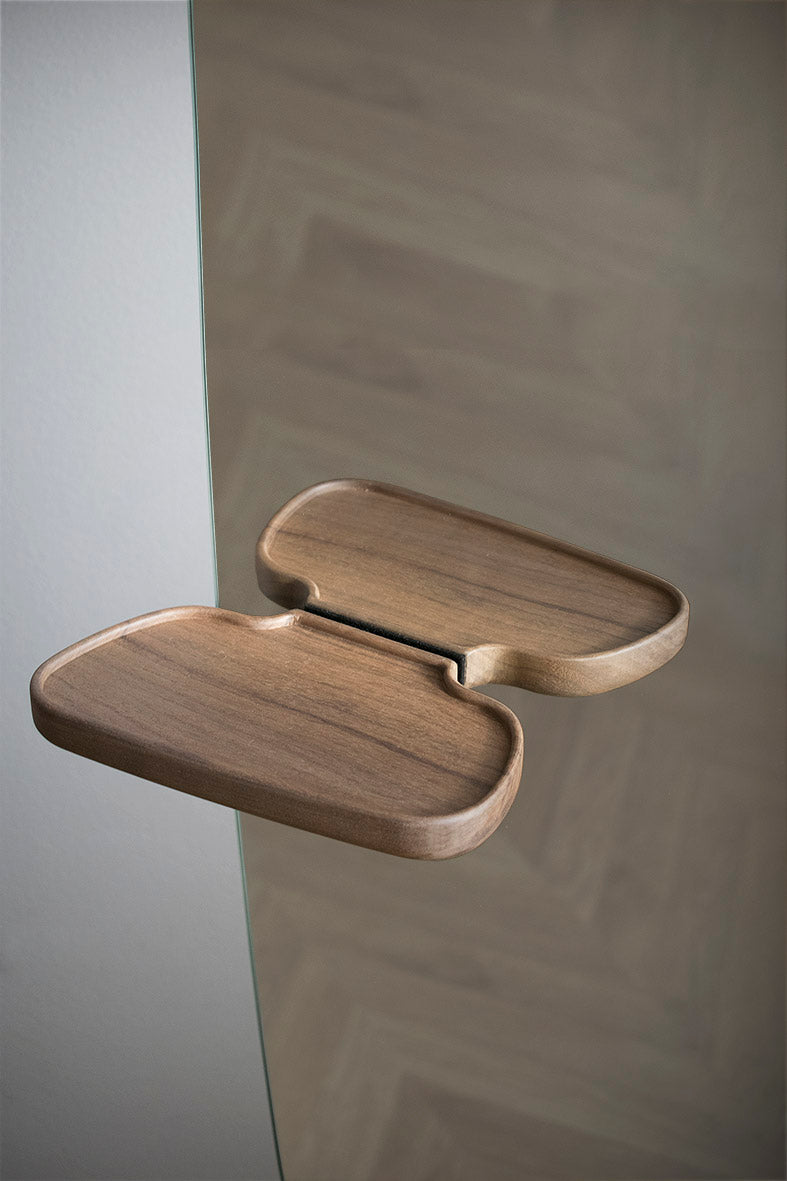 Luster PARED s drevenou poličkou