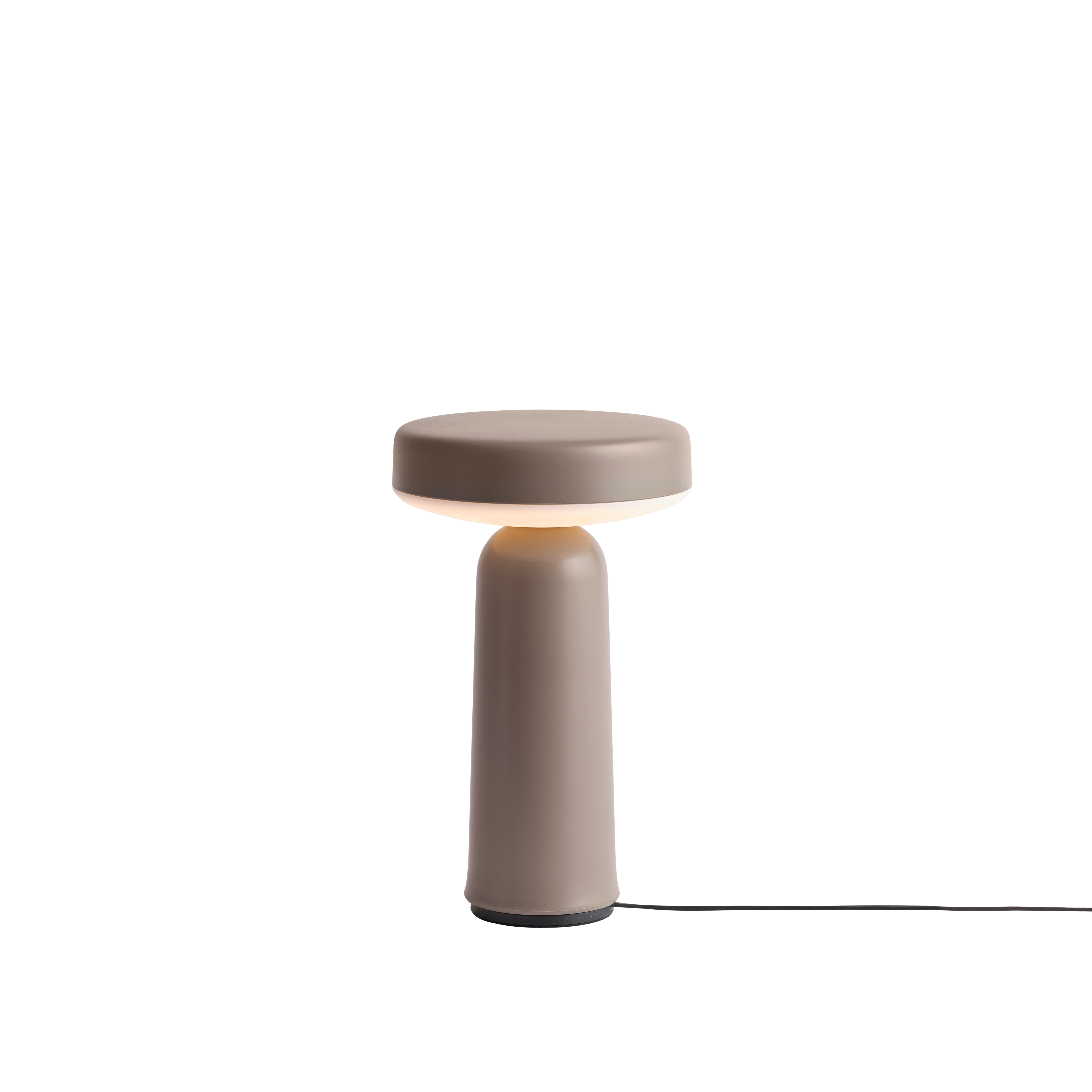 Prenosná vonkajšia lampa EASE taupe