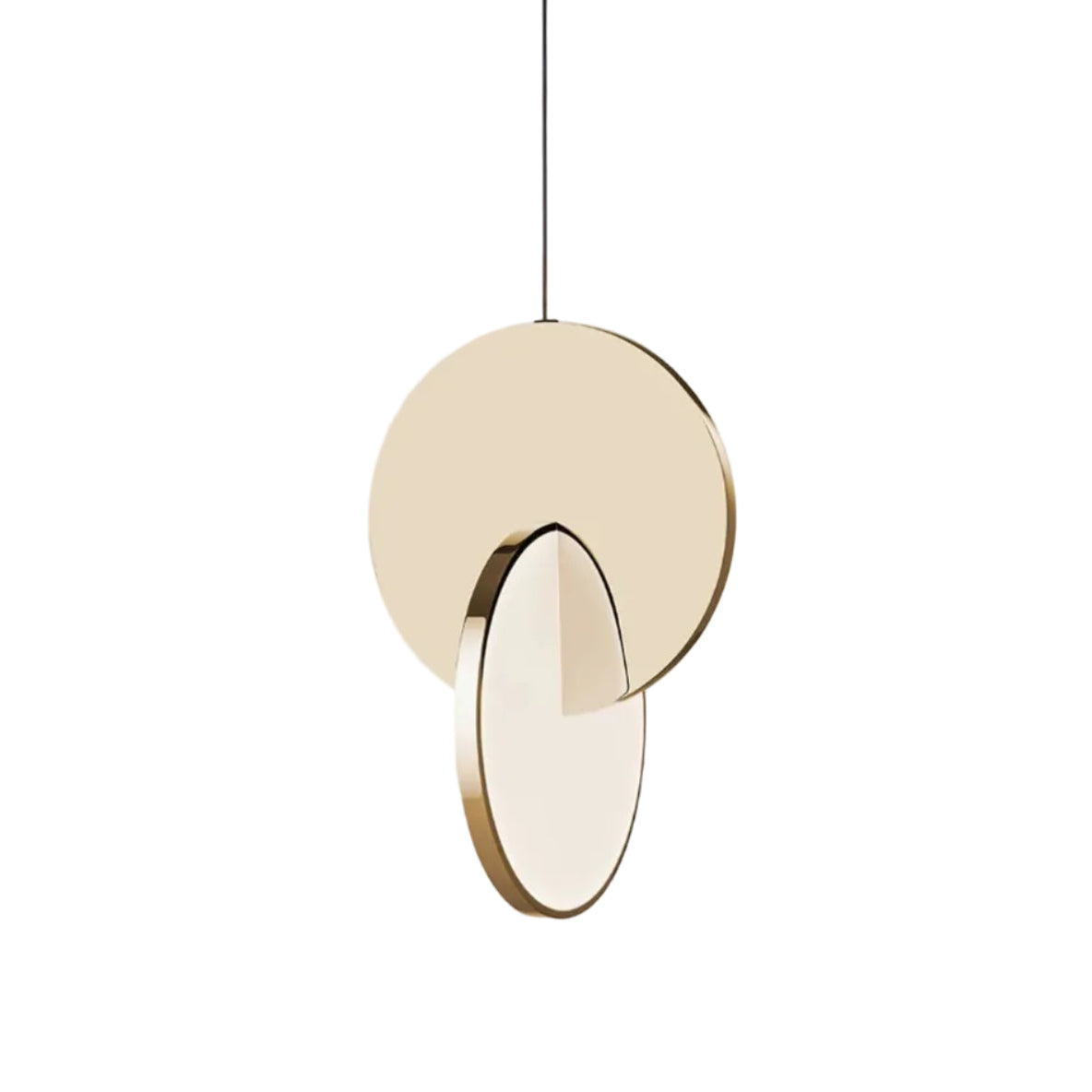 Závesná lampa ECLIPSE mosadz