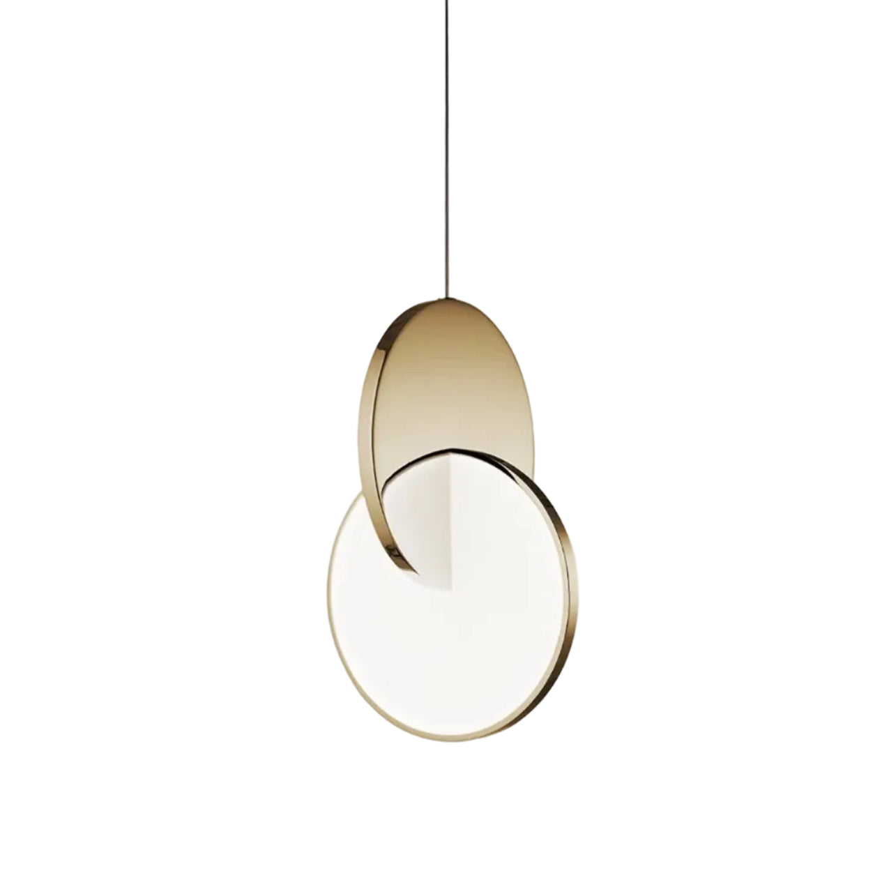 Závesná lampa ECLIPSE mosadz
