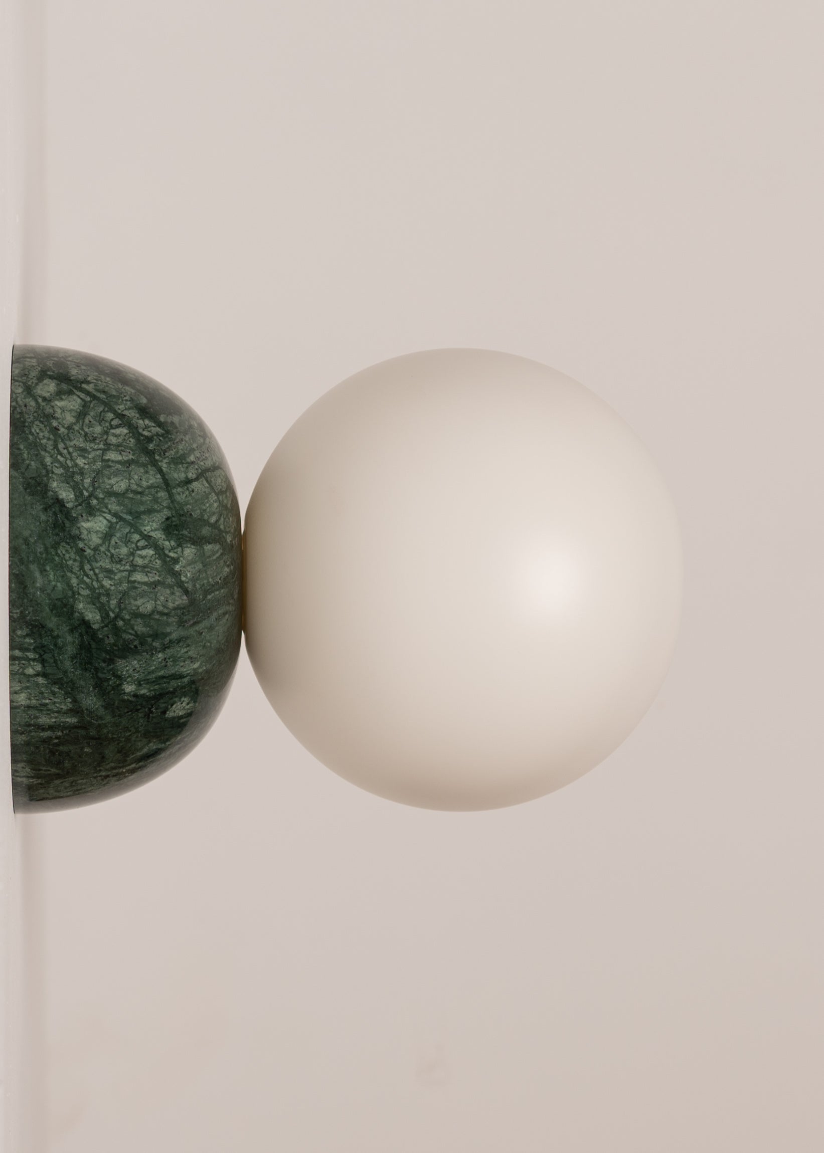 Wall lamp EKLIPSO green marble