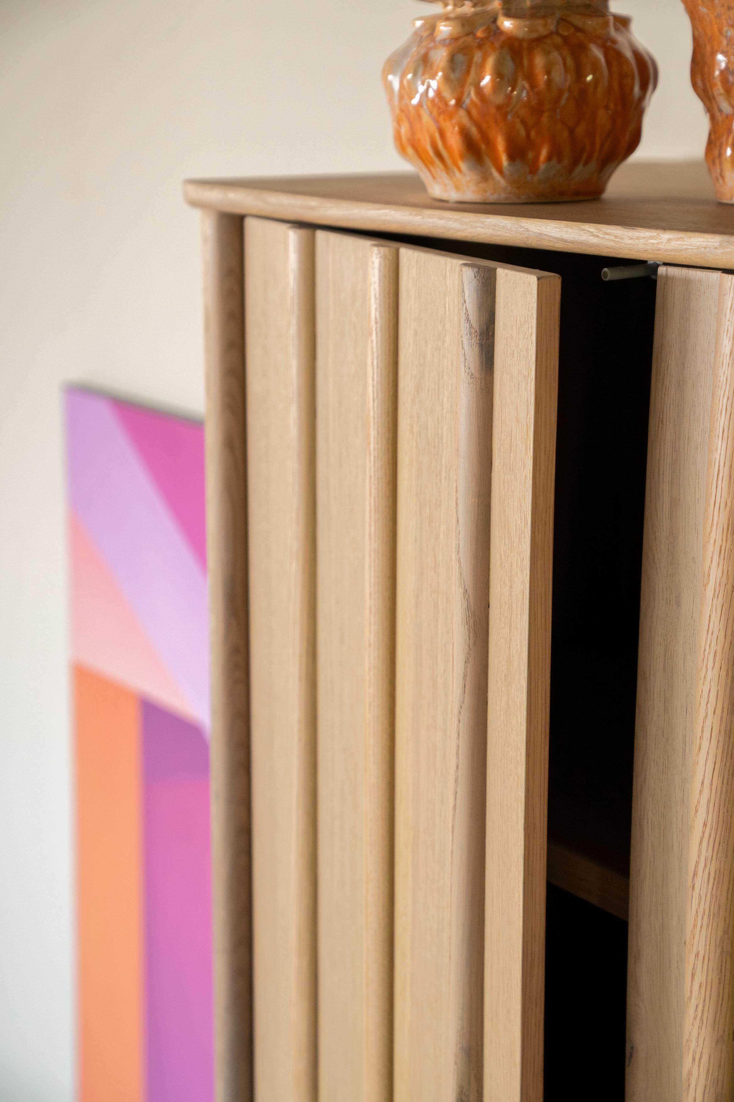 JAKE Oak Wood Wardrobe