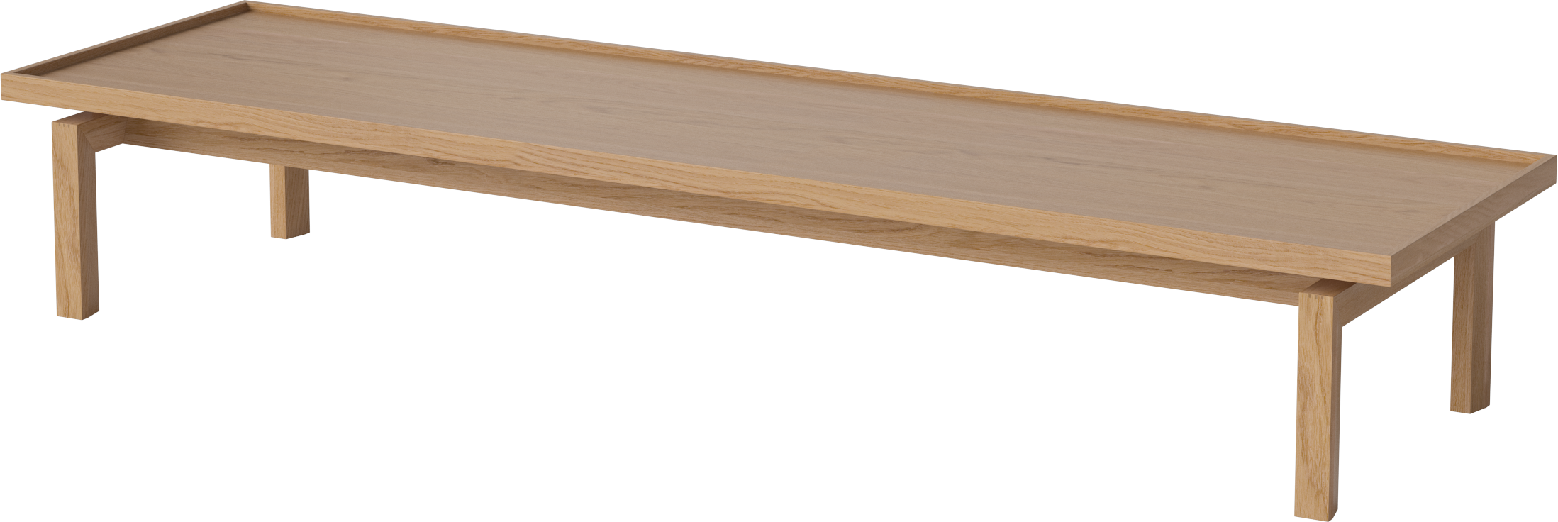 Kávový stolík ELTON dubový dyha