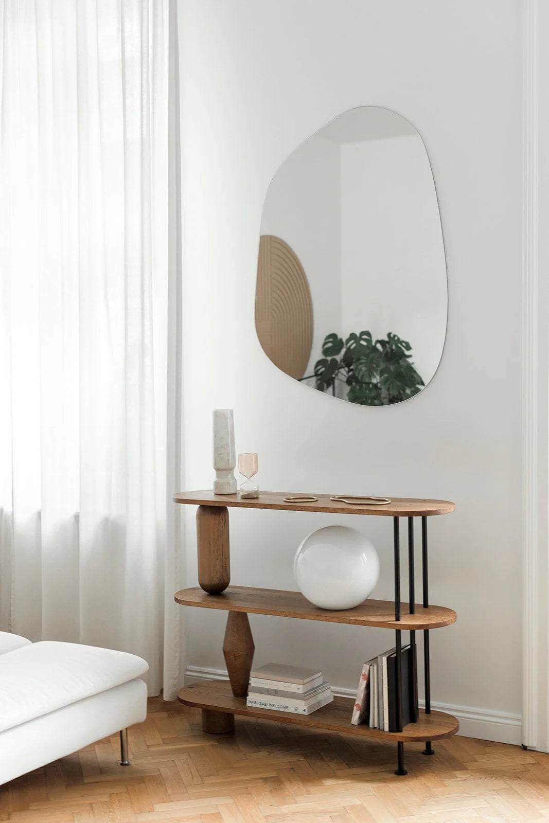 VAZOO Shelf Cream Oak Wood