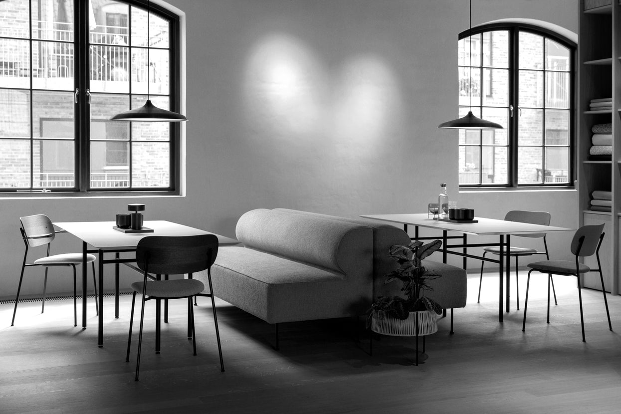 Závesná lampa CIRCULAR čierna