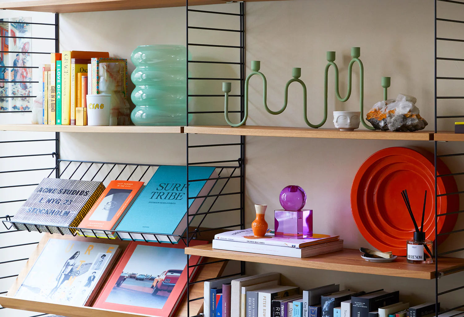 Wazon BUBBLE zielone szkło