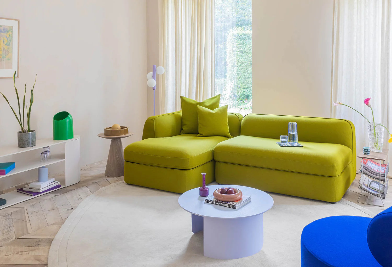 Poduszka CLEO jasnoniebieski