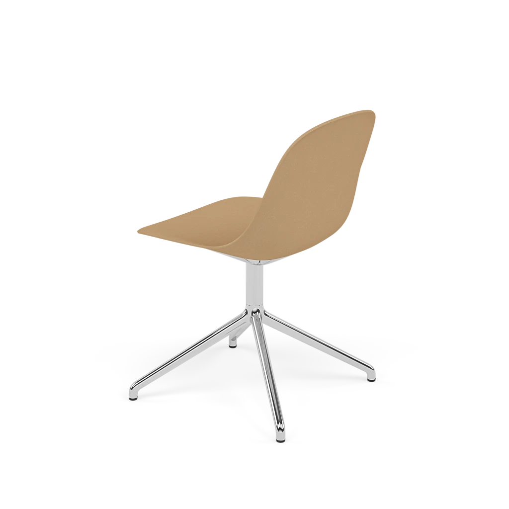FIBER Swivel Chair in Ochre