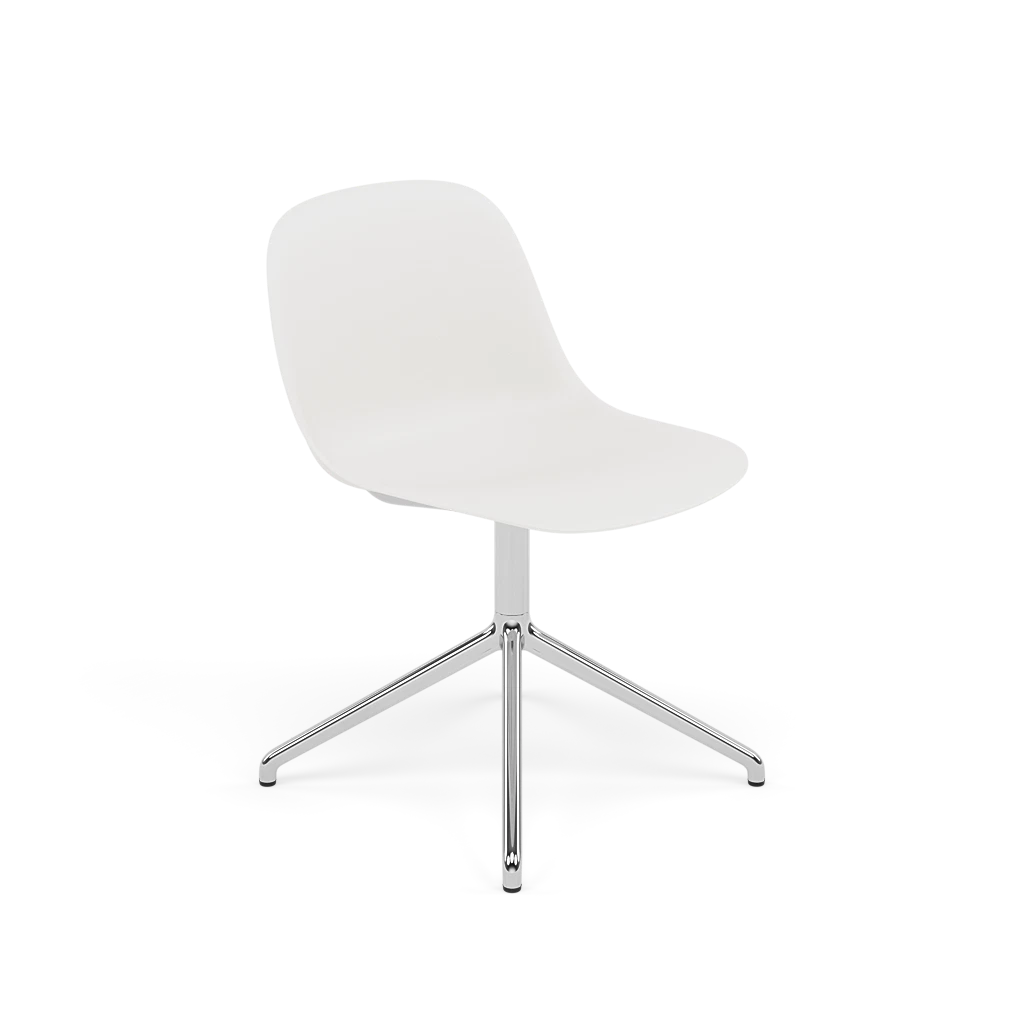 Otáčacie kreslo FIBER biele